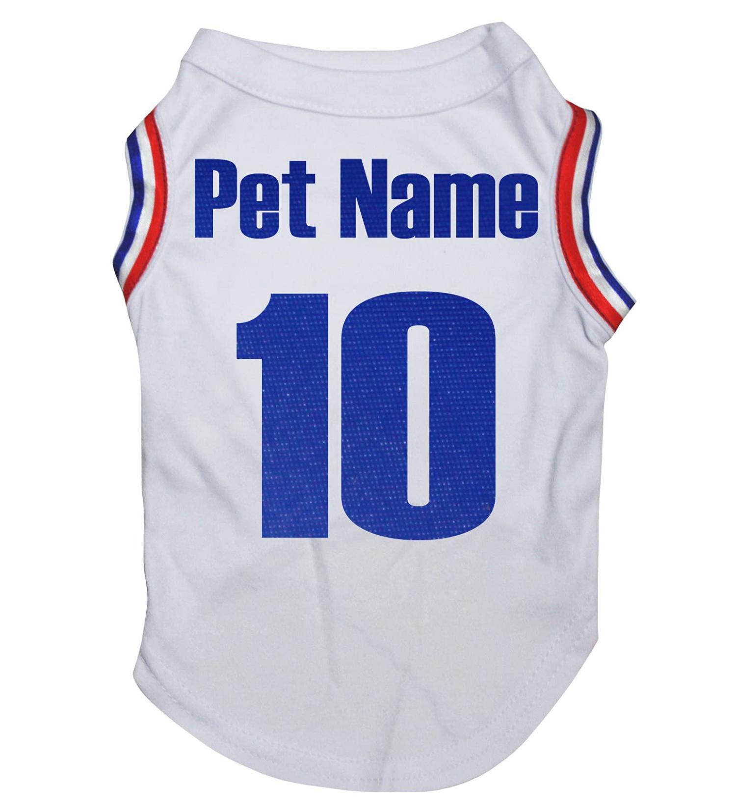 Petitebelle Customizable French Puppy Dog Shirt Size XXL France-1 XXL
