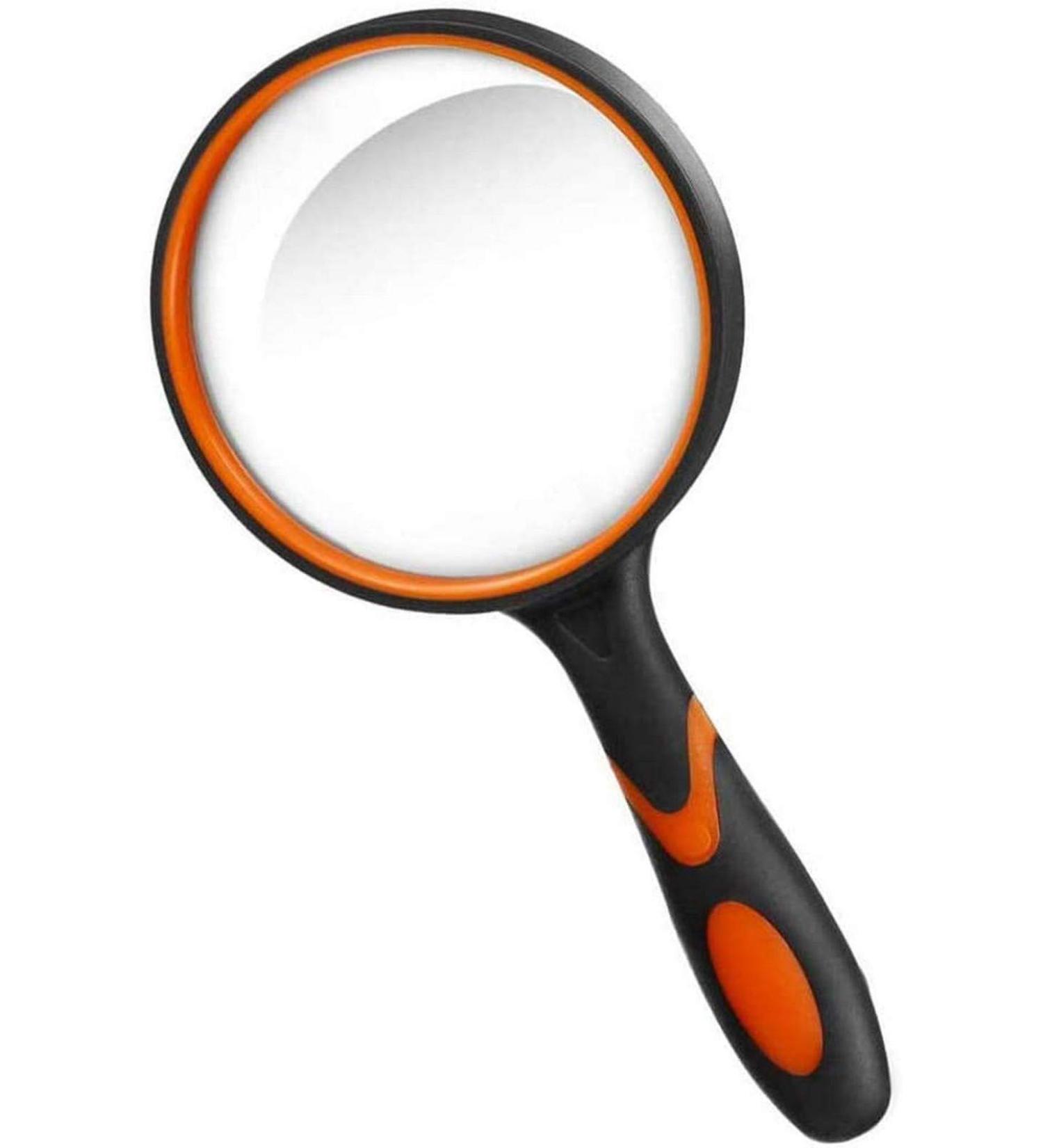 10X Magnifiers Real Glass Magnifying Lens 75mm Diameter Reading Magnifying Glass for Reading Book Newspaper Map Puzzle Jewellery Vision - Buy Online on GoSupps.com