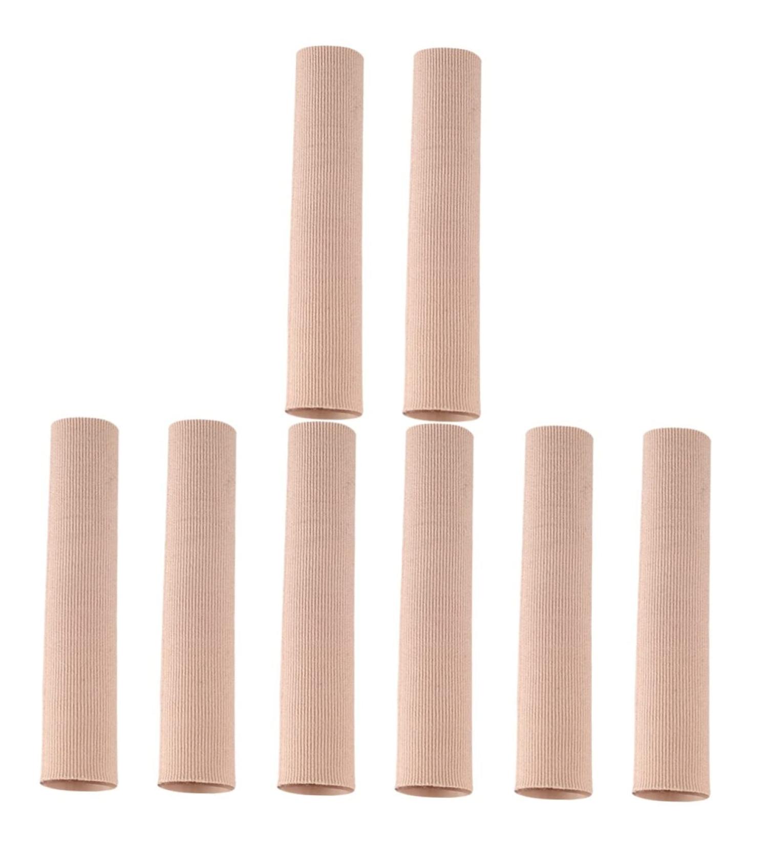 Healifty 8 Pcs Silicone Toe Cover Sleeves - Reusable Gel Protectors for Toe Tubes & Finger Sleeves - Anti-wear & Elastic Bands for Toe and Finger Protection - Buy Online on GoSupps.com