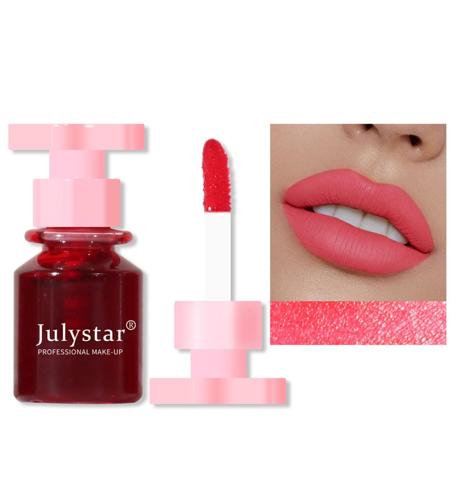  Fyearfly Lip Glaze - Long-lasting moisturizing makeup that won't fade - Non-stick lip gloss - Matte lipstick (04) - Buy Online on GoSupps.com
