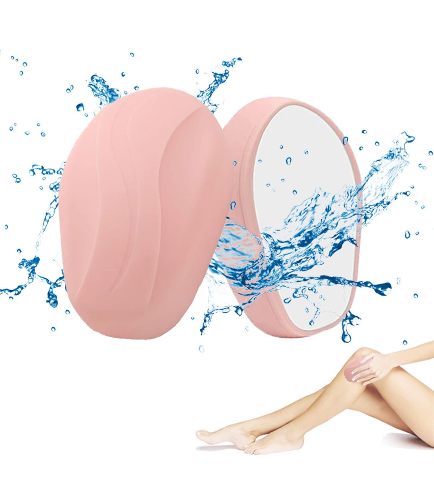 Shop Aomaigad Nano Hair Remover - Painless Crystal Hair Removal Tool for Women | Perfect for All Body Parts (Pink) - Buy Online on GoSupps.com