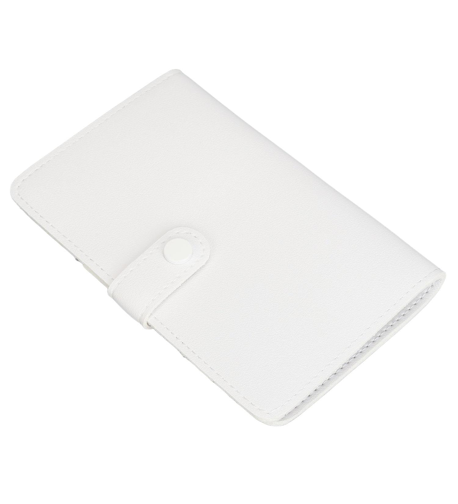 Nail Drill Bits Organizer Bag Storage Efficient Portable Manicure Wallet for Nail Art Enthusiasts (White) - Buy Online on GoSupps.com