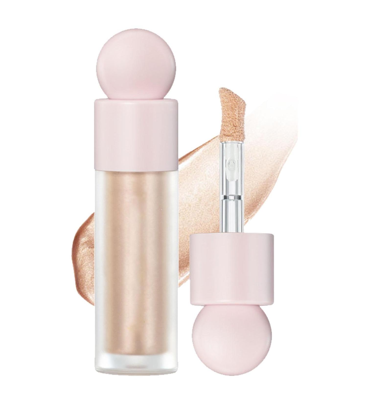  Linsition Liquid Highlighter | Sweat Resistant Cream - Illuminator Beau - Face Illuminator Beauty for Highlighters and Luminizers Eyes Nose Cheekbones Clavicle for Women and - Buy Online on GoSupps.com