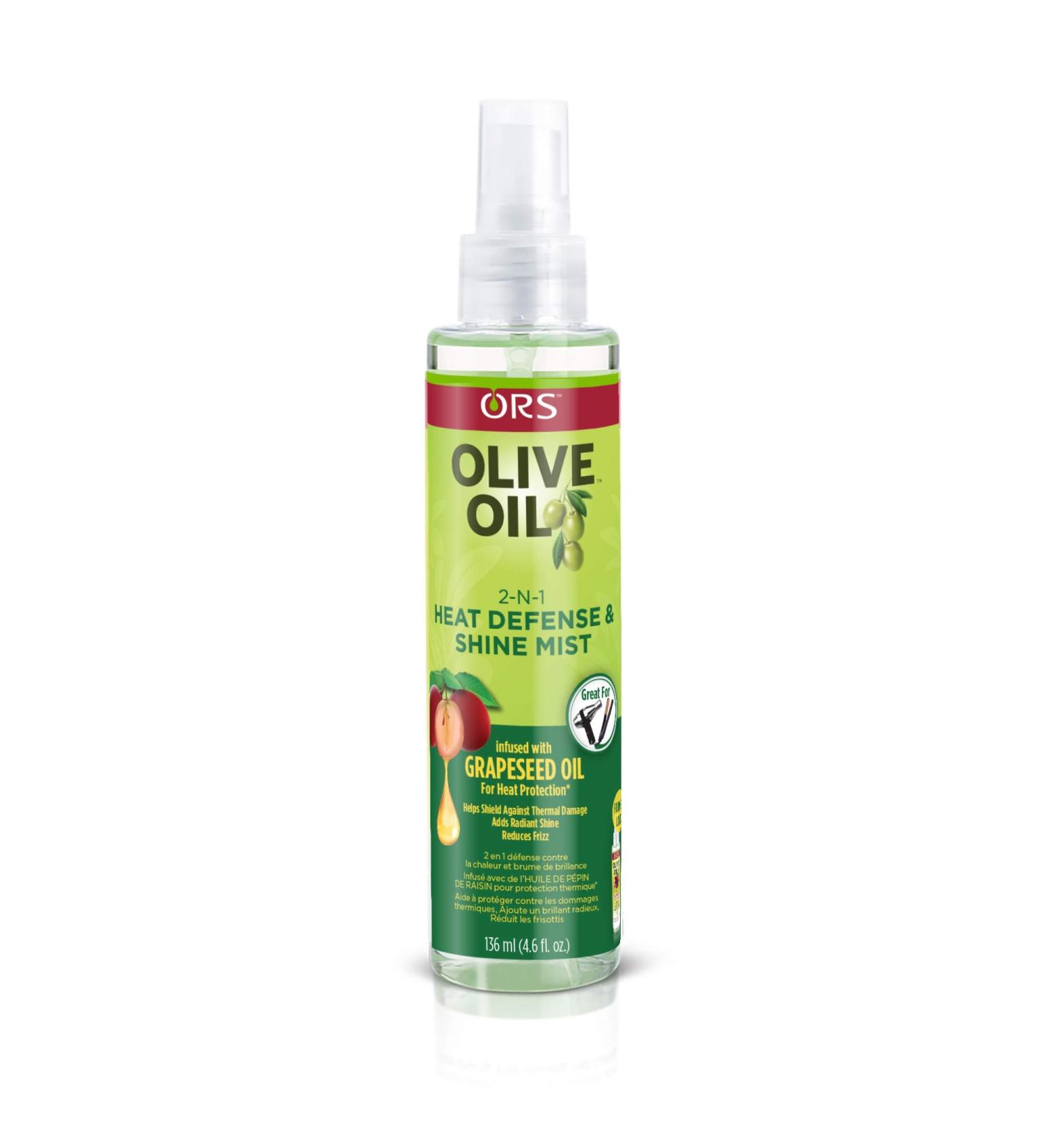 Ors Olive Oil 2N1 Shine Mist & Heat Defense 4.6oz.