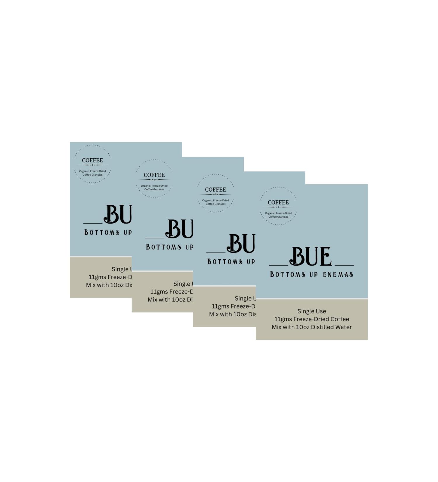 BUE Freeze-Dried Coffee Packet Set of 4