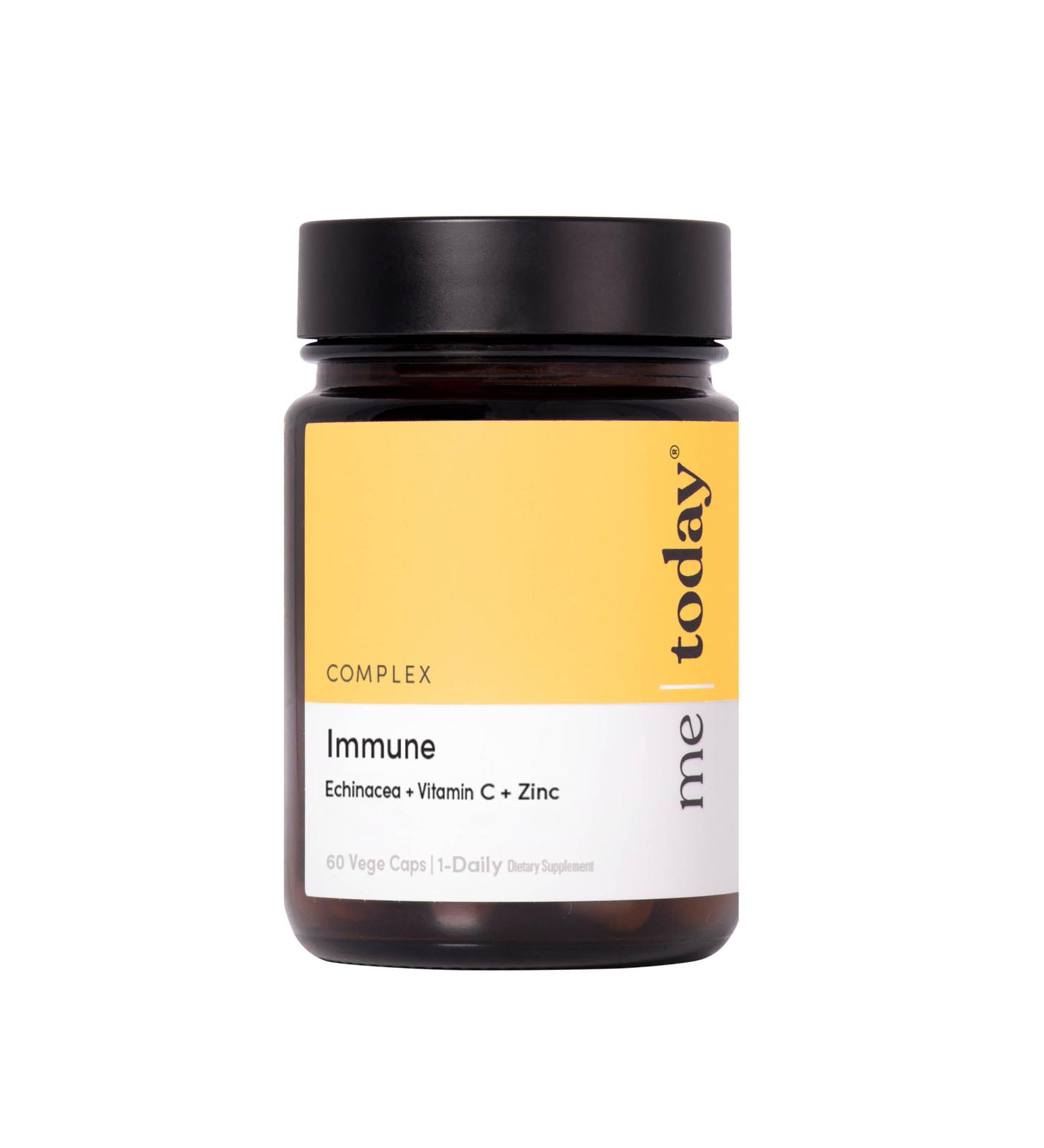 me today Immune Support Supplement for Adults Echinacea Vitamin C with Zinc & Vitamin D3 for Daily Immune System Booster Wellness and Defense Vegetarian 60 Servings - Buy Online on GoSupps.com