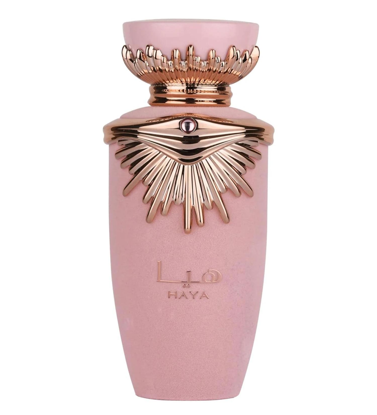 Lattafa Haya Eau de Parfum Spray for Women 3.4 Ounce Amber Wood - Buy Online on GoSupps.com