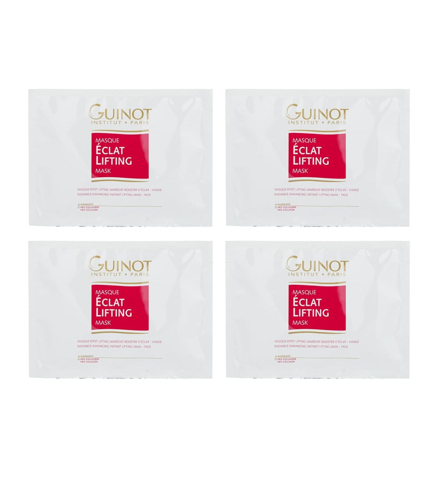 Guinot Eclat Lifting Masque - Revitalize & Lift Skin | 1 Pack (4 x 19 ml) - International Shipping Available - Buy Online on GoSupps.com