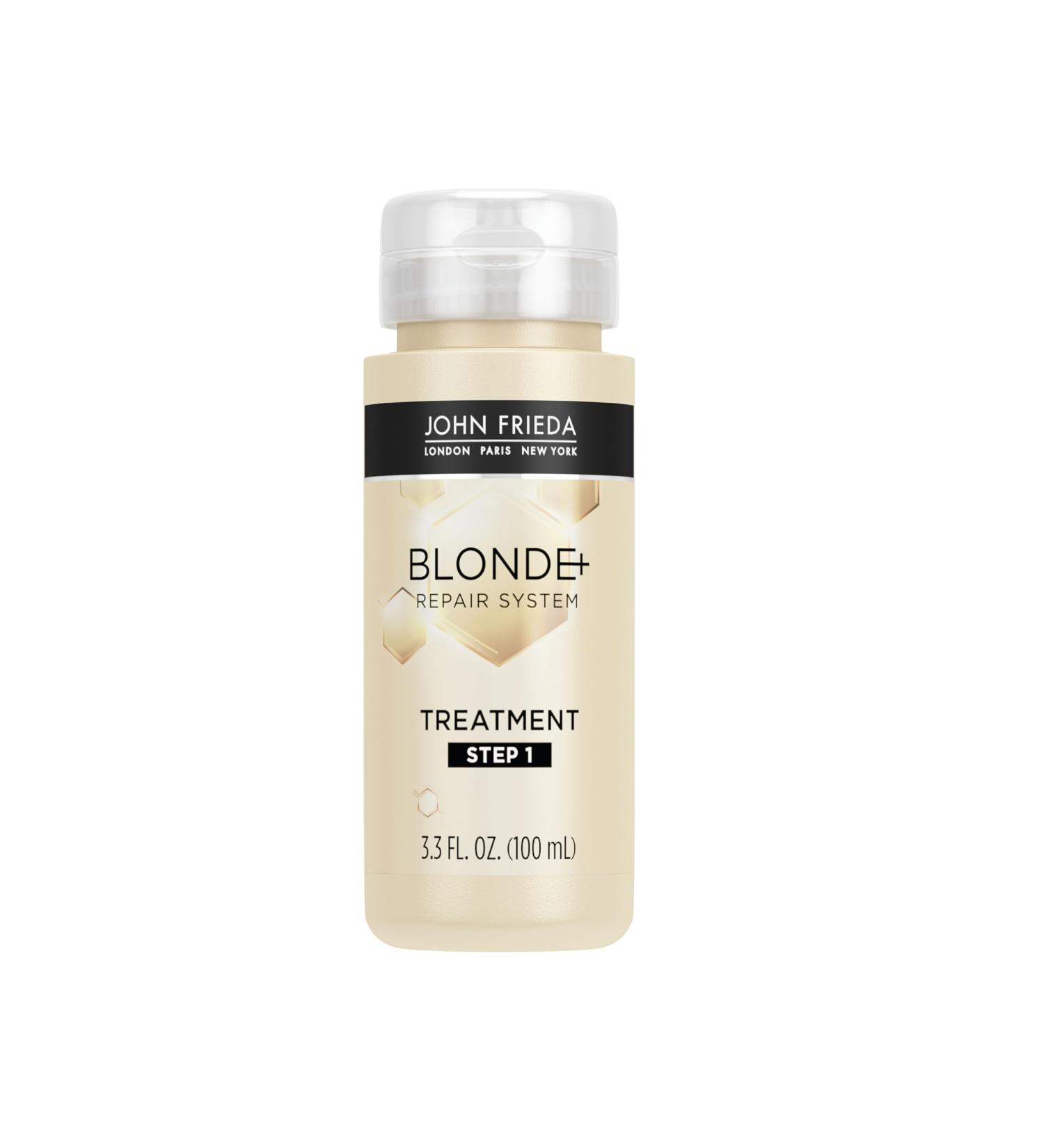 John Frieda Blonde+ Hair Repair Pre-Shampoo Treatment for Damaged Hair - 3.3 Oz | International Shipping Available - Buy Online on GoSupps.com