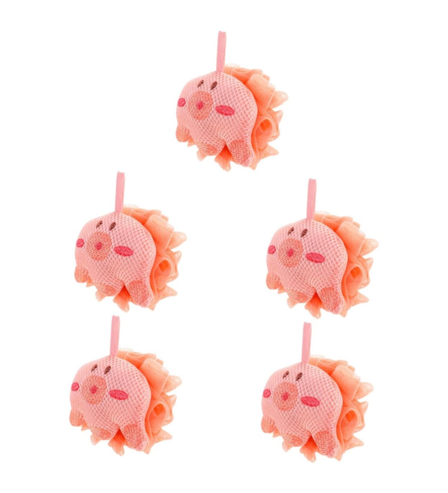 FOMIYES Kids Cartoon Bath Balls - Fun & Gentle Loofah Sponges for Kids Shower & Bath - Buy Online on GoSupps.com