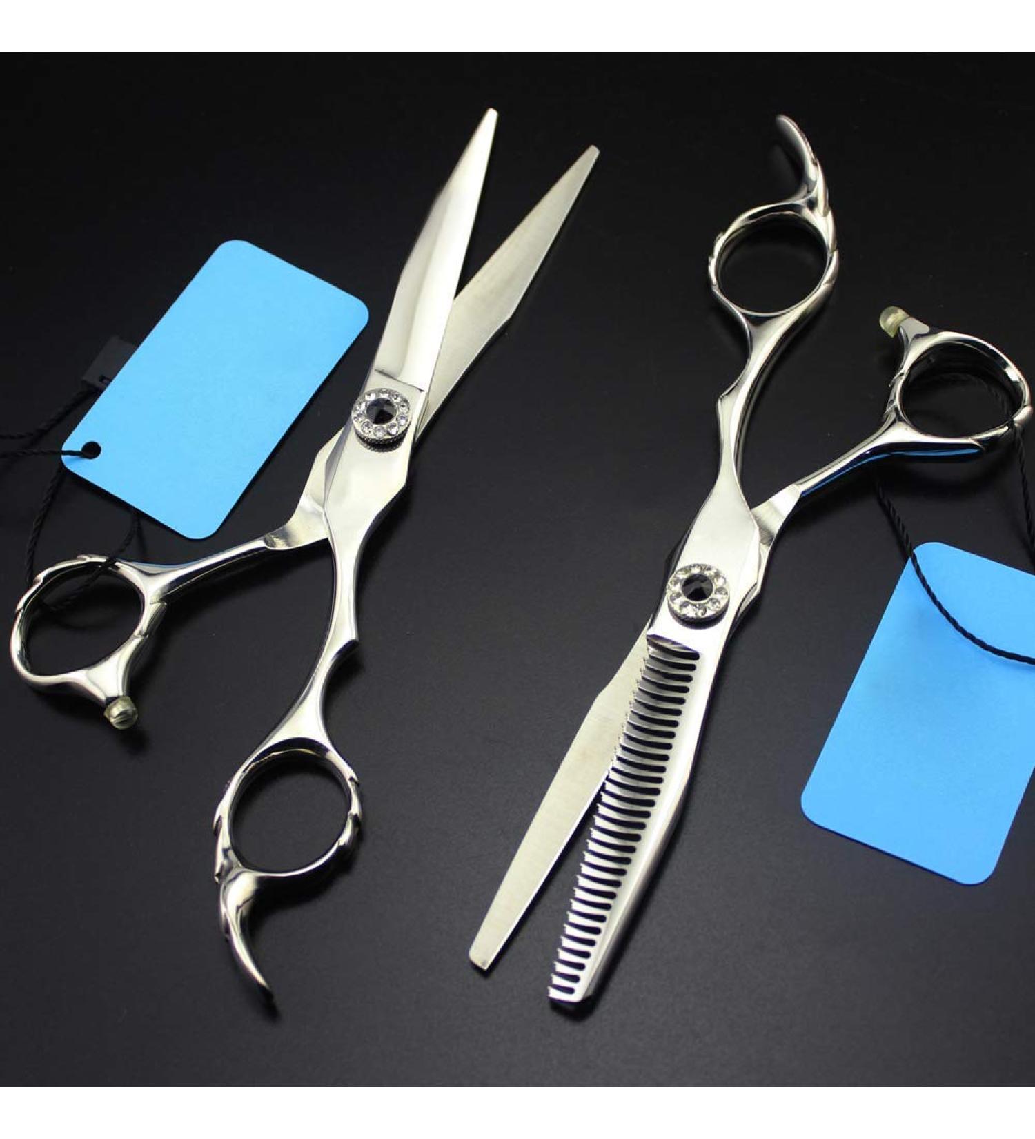 Hair Clippers Hairdressing Scissors thinning Scissors Set Professional Hair Cutting Tools Scissors Hair Cutting Set Home Haircut Tooth Scissors 6 inches - Buy Online on GoSupps.com