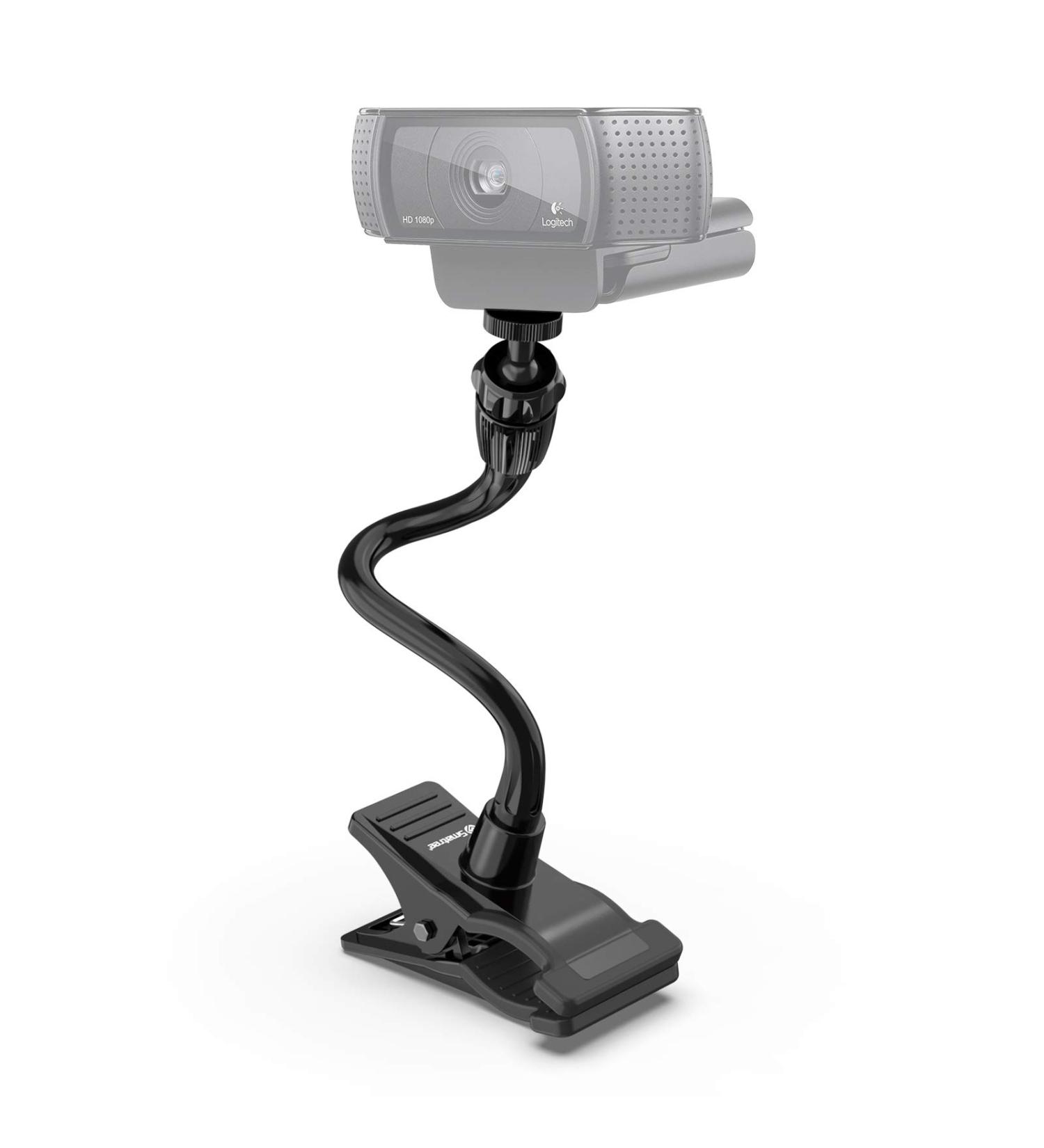 Smatree Flexible Jaws Clamp Mount Holder for Logitech Webcam and GoPro Hero - Compatible with C925e C922x C930e C920 C615, Arlo Ultra/Pro/Pro 2/Pro 3 - Secure Your Camera Anywhere! - Buy Online on GoSupps.com