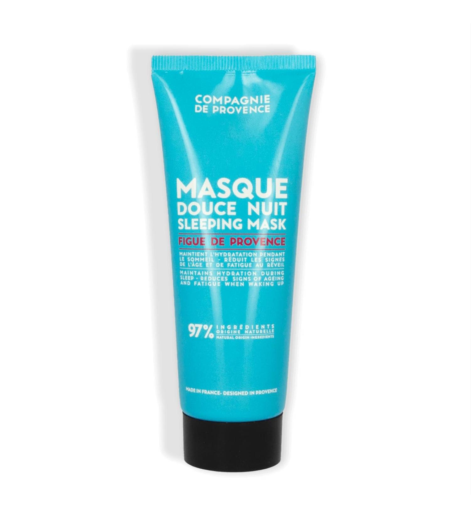 Compagnie de Provence Anti-Aging Night Face Mask - Hydrating Fig 75ml | Rejuvenate Your Skin with Botanical Oils - Buy Online on GoSupps.com