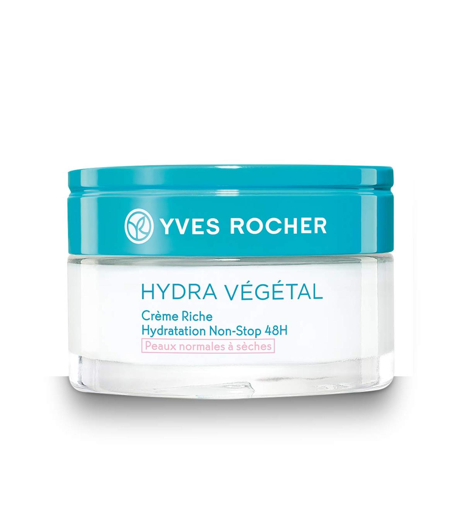 Yves Rocher 48-Hour Moisturizing Gel Cream for Normal to Combination Skin - 1.6 fl oz - Buy Online on GoSupps.com