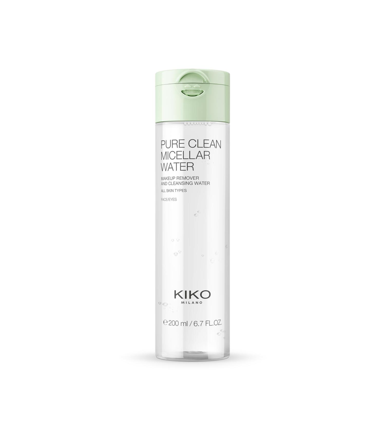 KIKO Milano Pure Clean Micellar Water Micellar Water Make-Up Remover For Normal To Combination Skin - Buy Online on GoSupps.com