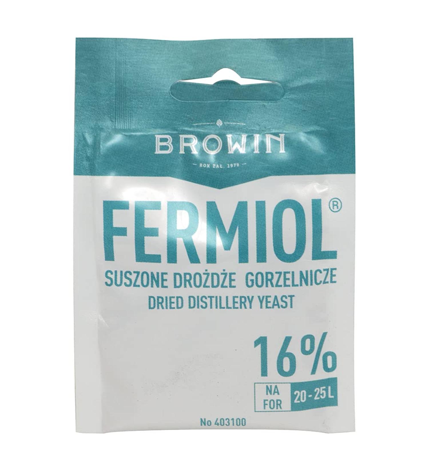 AlcoFermBrew FERMIOL Dry Yeast for Distillation 7g Yeast for Fermentation of Sugar Mash