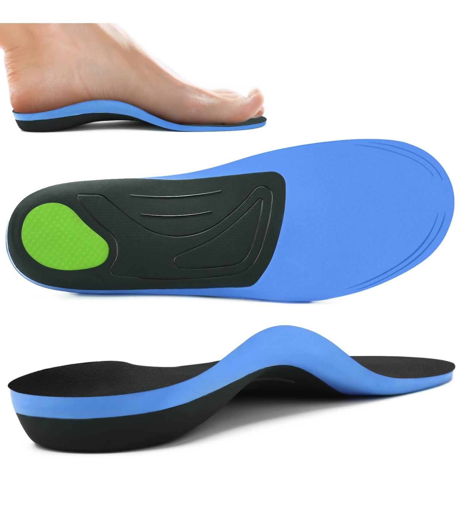 Orthotic Insole Arch Support for Insole Plantar Fasciitis Insole Trimable Size for Over Pronation Metatarsalgia Flat Feet Heel Pain Insoles for Men and Women S (UK W'S5.5-6.5 EU W'S38-40) - Buy Online on GoSupps.com