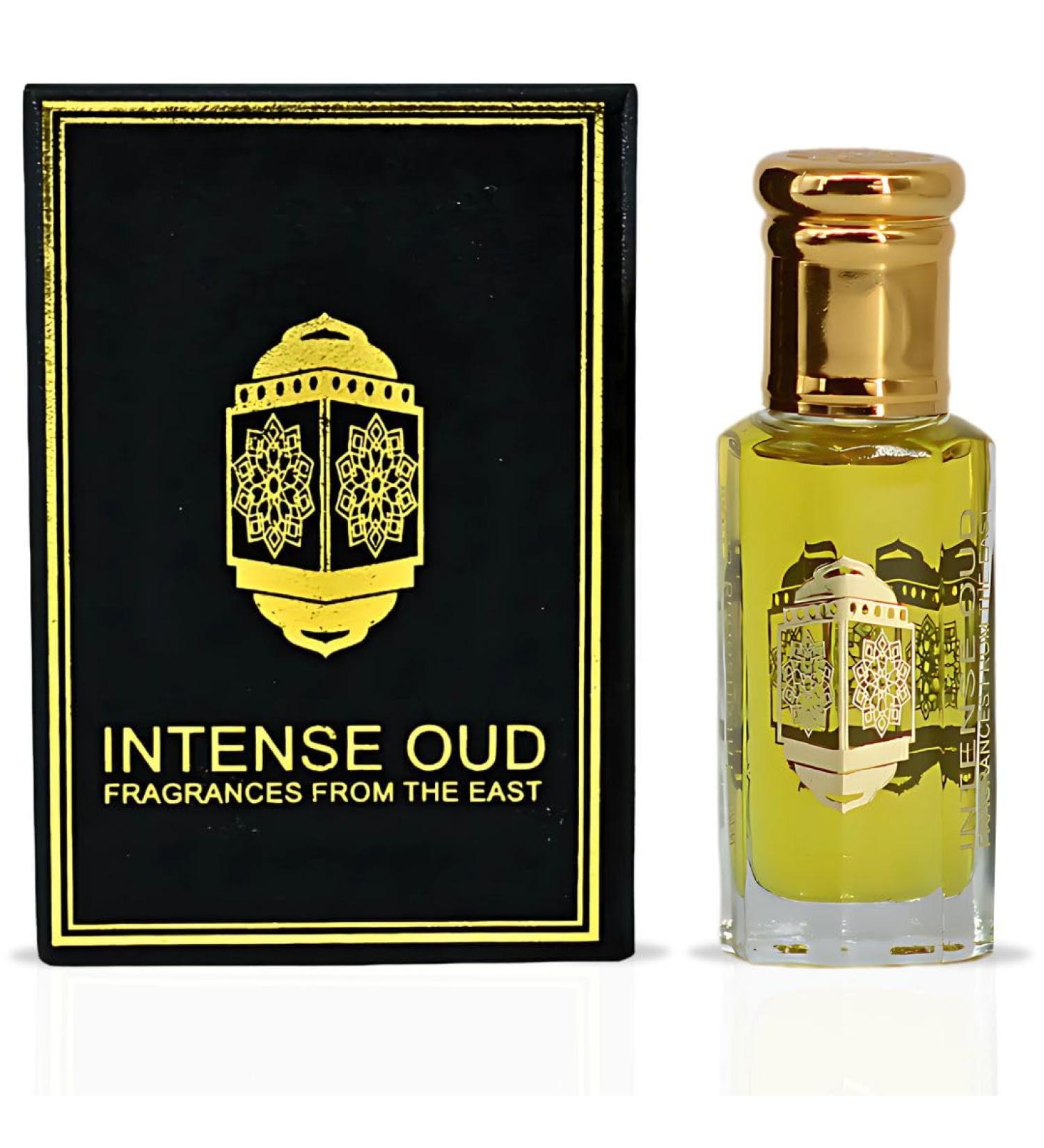 INTENSE OUD Platinum Sand Perfume Oil 12ML (0.40 OZ) With Black Gift Box Sweet Peach Warm Amber & Creamy Vanilla Bliss. - Buy Online on GoSupps.com