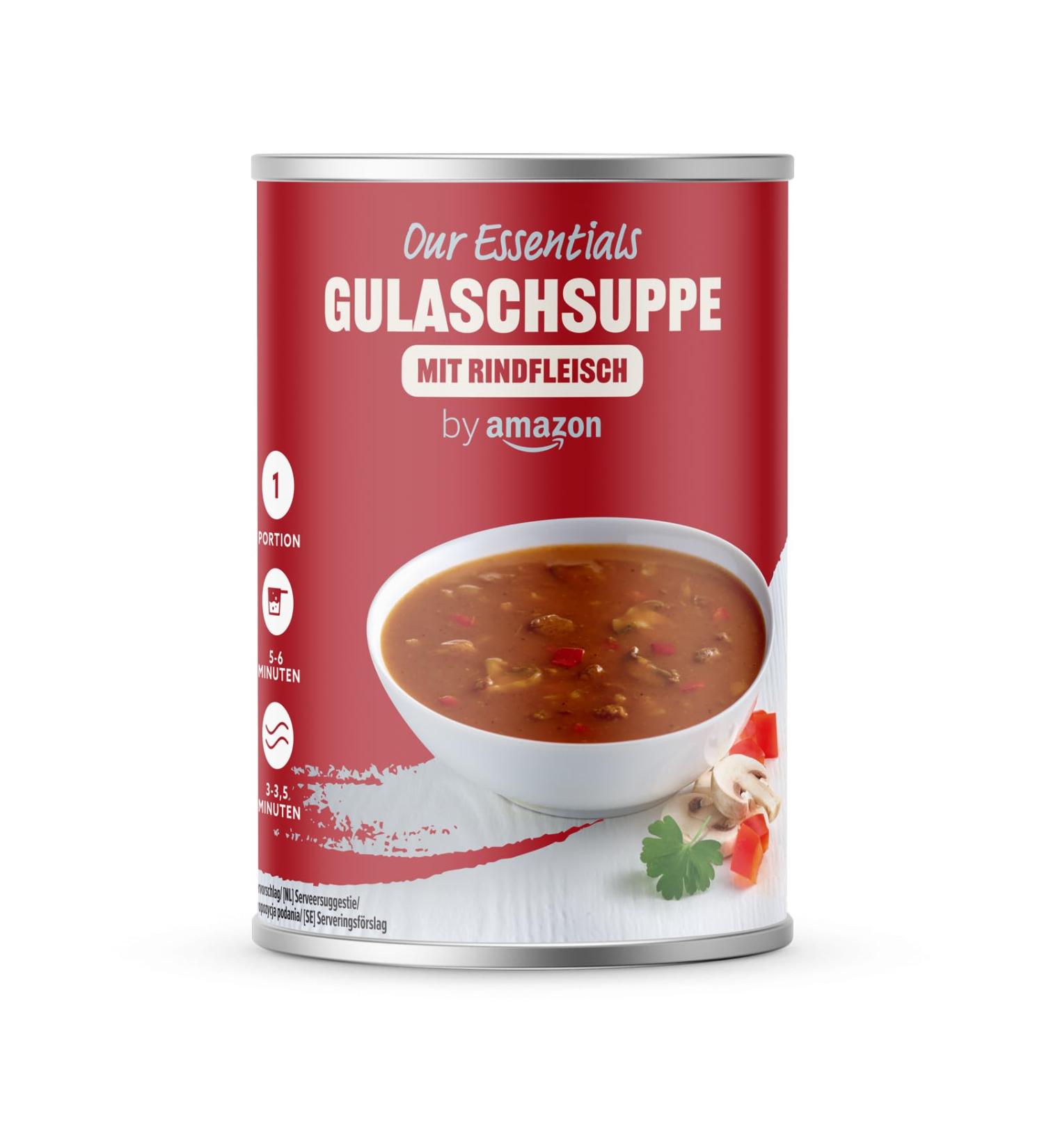 Buy Amazon Goulash Soup with Beef 400g - Authentic International Flavor Fast Shipping Worldwide - Buy Online on GoSupps.com