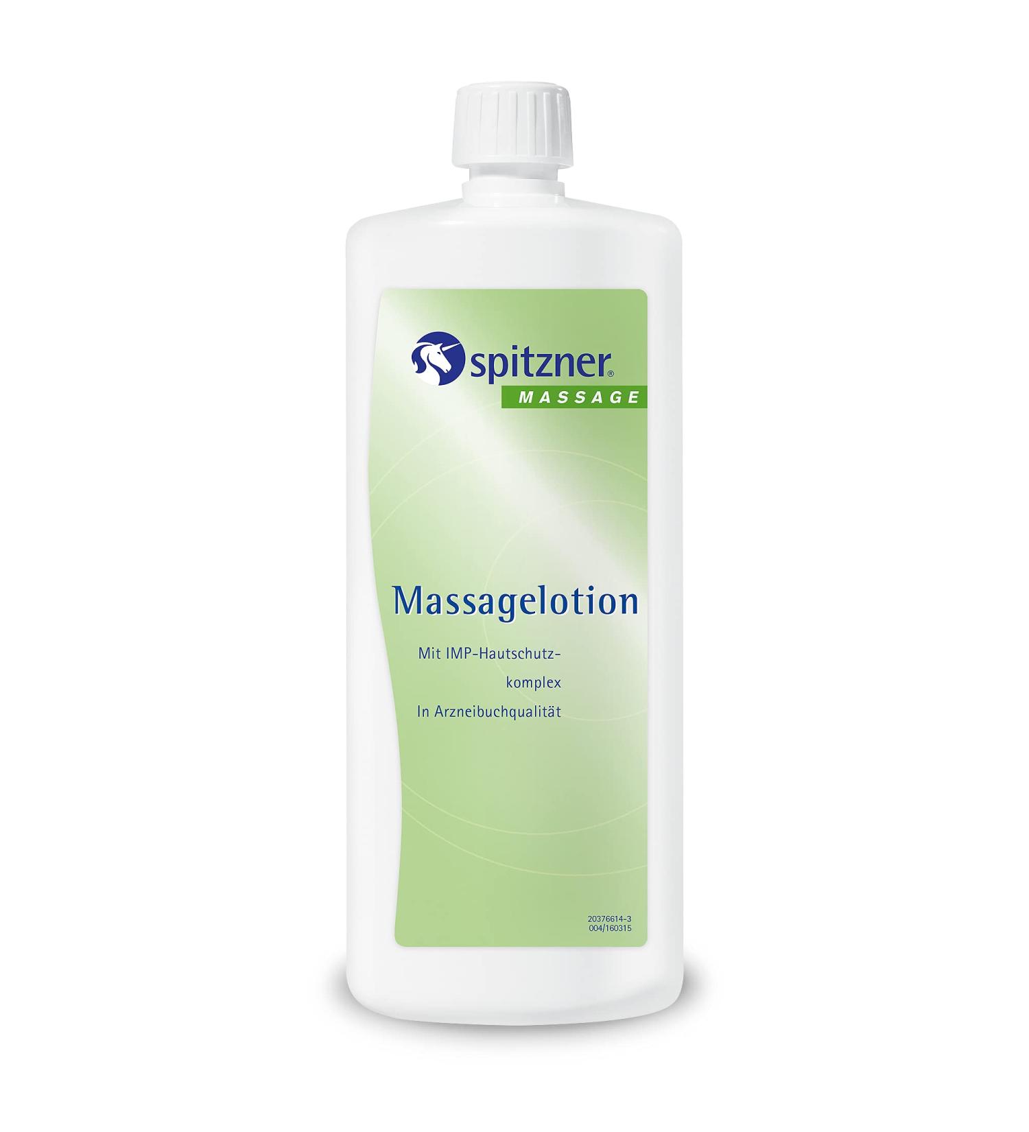 Spitzner Massagelotion Classic (1000 ml)-relaxing wellness lotion with IMP complex for protected skin without preservatives