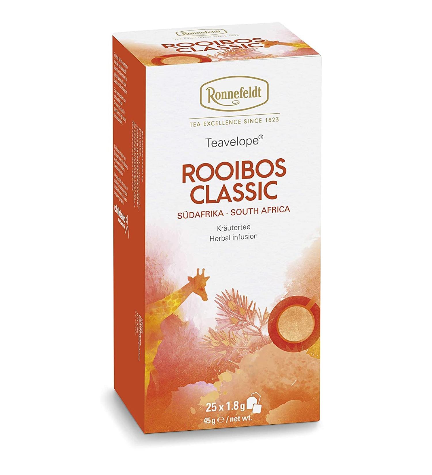  Ronnefeldt Ronnefeldt Rooibos Classic Tea Bags 45 g 25 Count - Buy Online on GoSupps.com