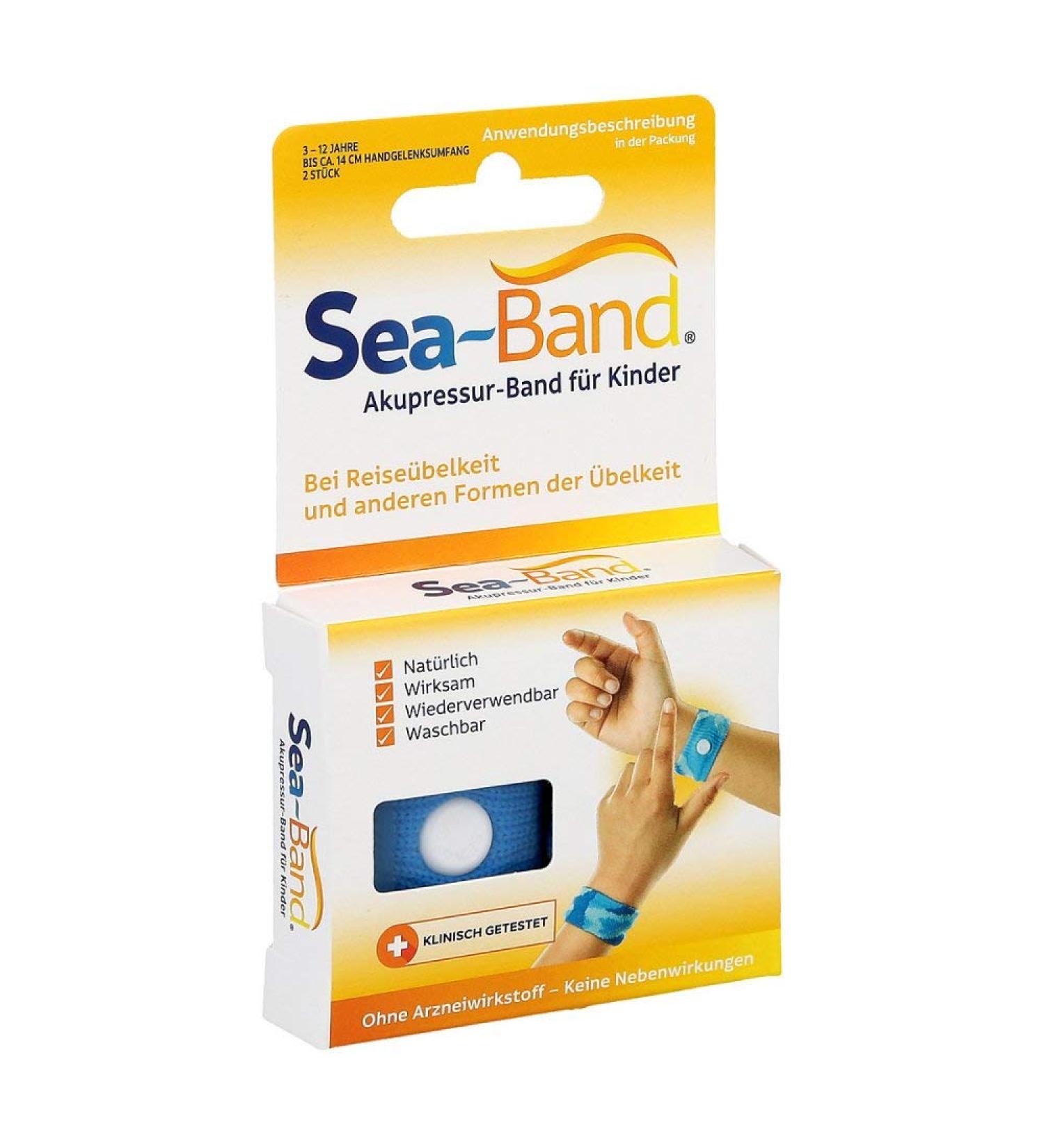 Buy EB Vertriebs GmbH Sea Band Acupressure Bracelet for Children - 2 Pack | Effective Nausea Relief - Buy Online on GoSupps.com