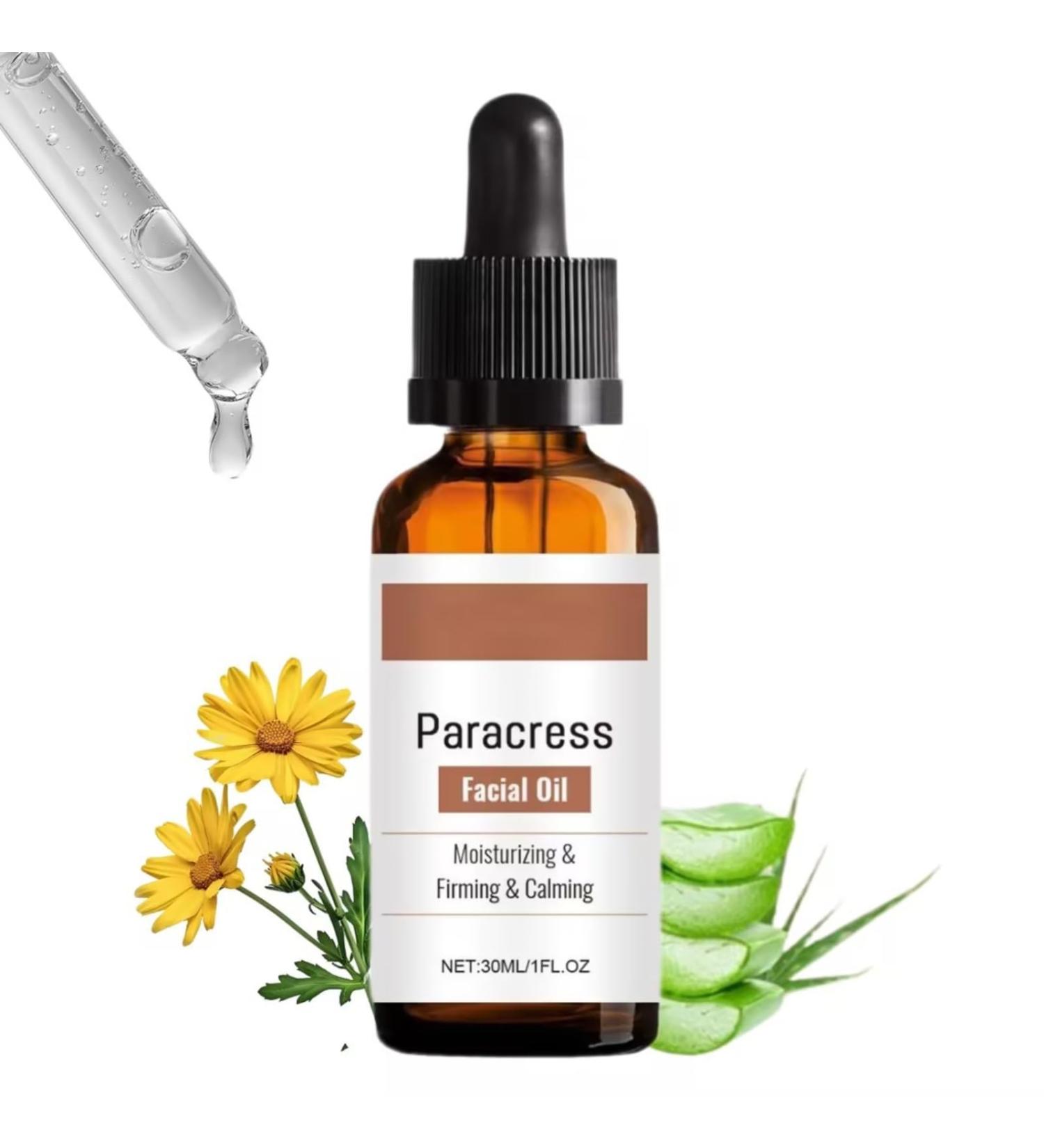 Paracresse Face Oil Paracresse Serum Organic Paracresse Face Serum Anti-Wrinkle Serum Reduces Wrinkles and Fine Lines Paracresse Extract Face Oil (1) - Buy Online on GoSupps.com