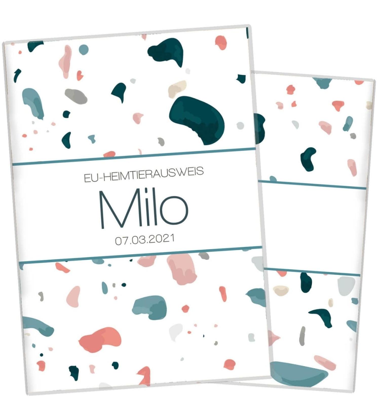 Personalized Wilhelm Fell Case for EU Pet ID Card | Custom Name & DOB Gifts for Pet Owners | Protective Cover for Milo - Buy Online on GoSupps.com
