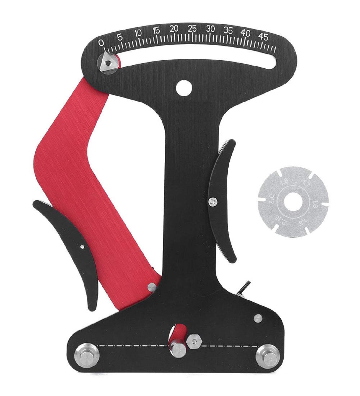 Bike Spokes Tension Meter Tool - Accurate Measurement Gauge for Bicycle Spoke Tension with Correction Indicator - Tensiometer Repair Tool - Buy Online on GoSupps.com