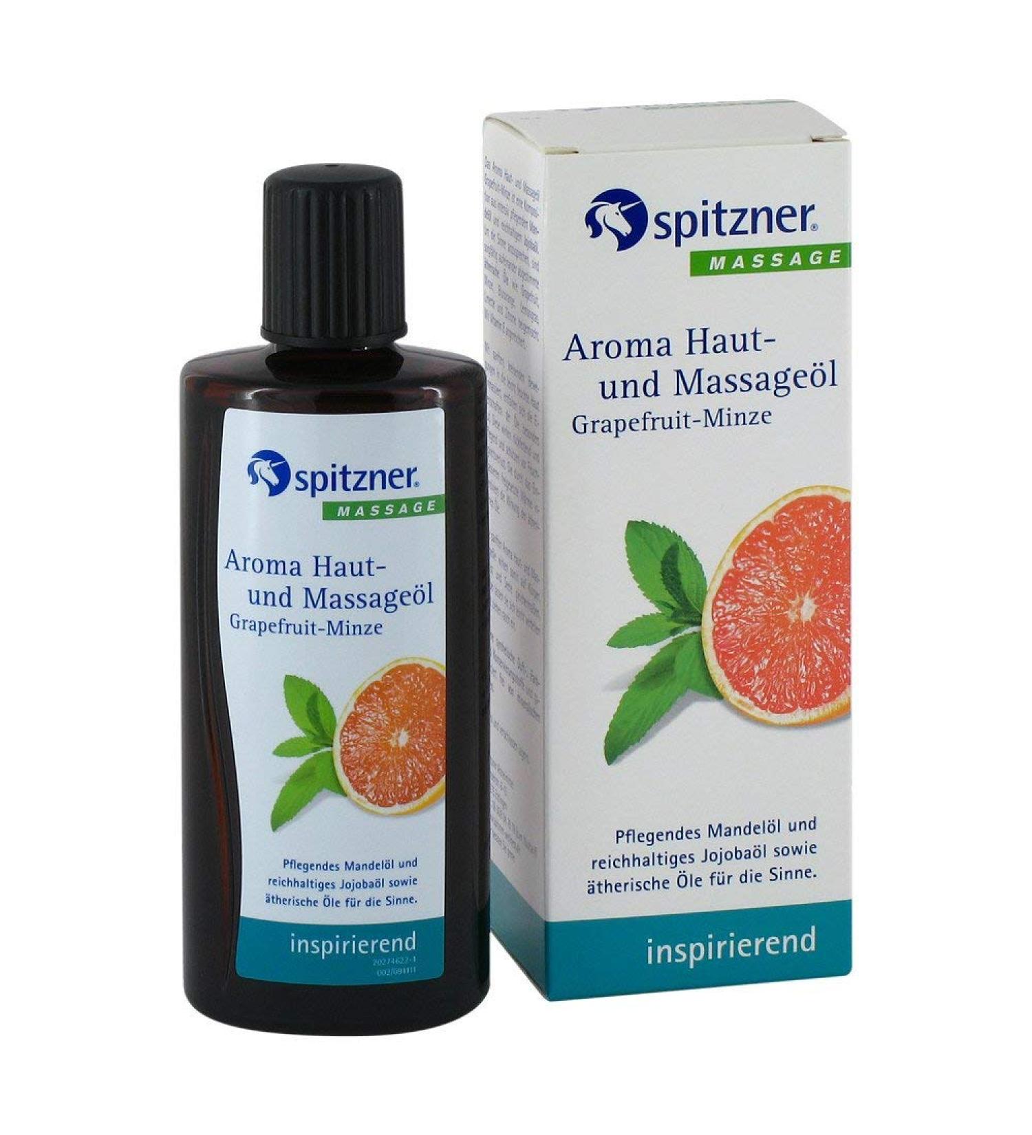 SPITZNER Skin and Massage Oil Grapefruit Mint 190 ml Oil