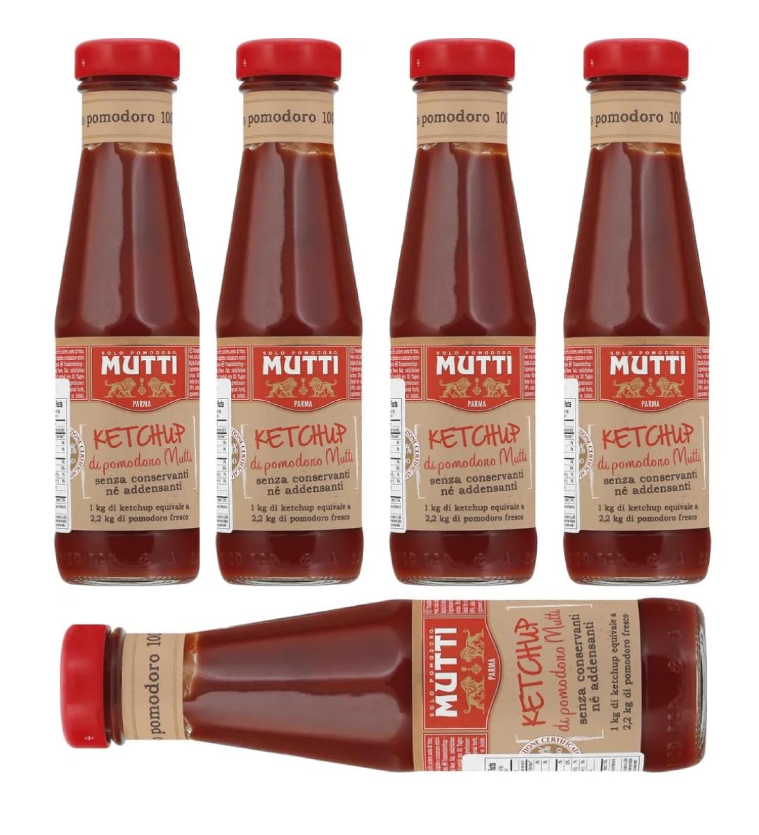 Mutti Tomato Ketchup 300 Gram x 5 Pieces - Buy Online on GoSupps.com