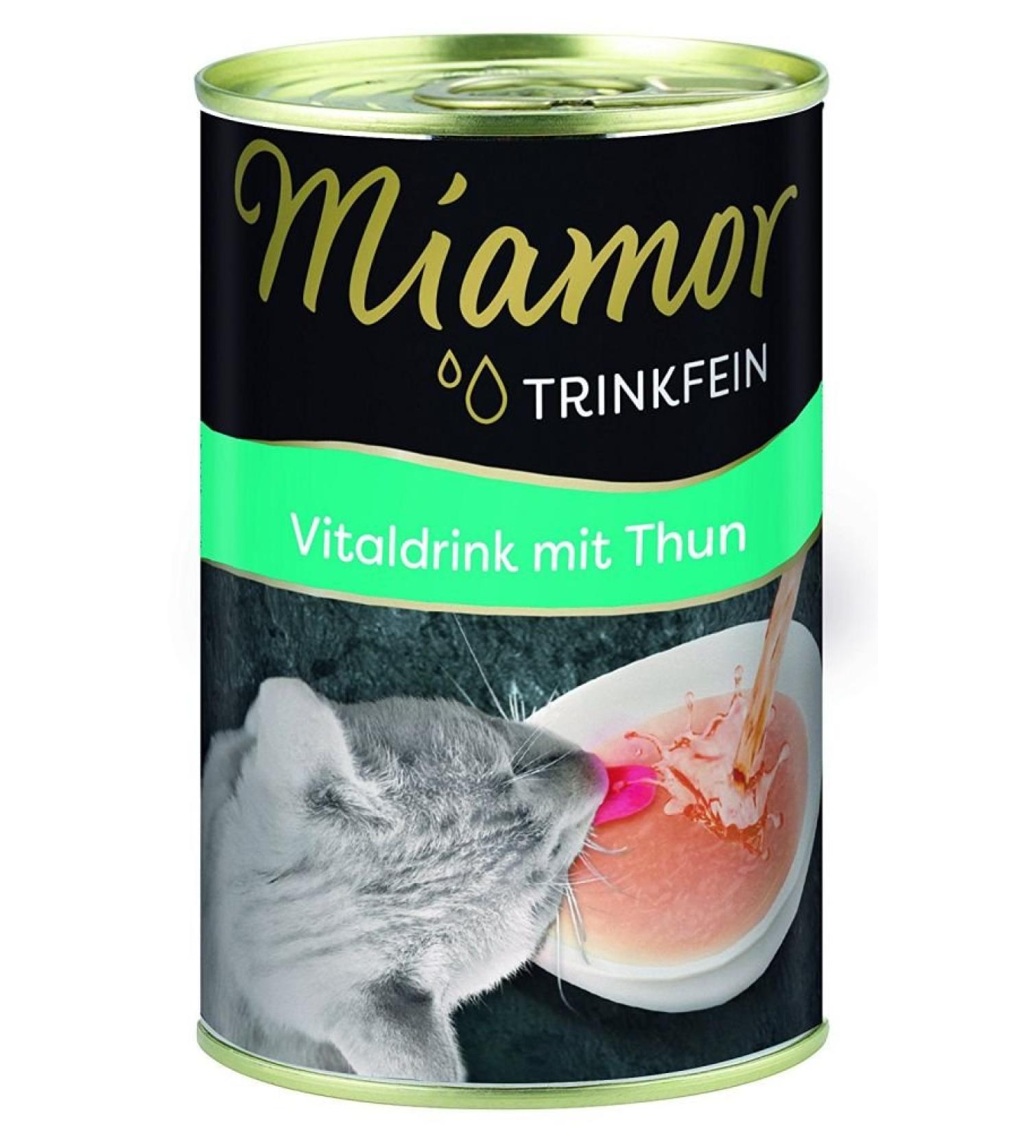 Miamor Trinkfein Vital Drink with Tuna 135ml Size 12 x 135ml Tuna 135 ml (Pack of 12)