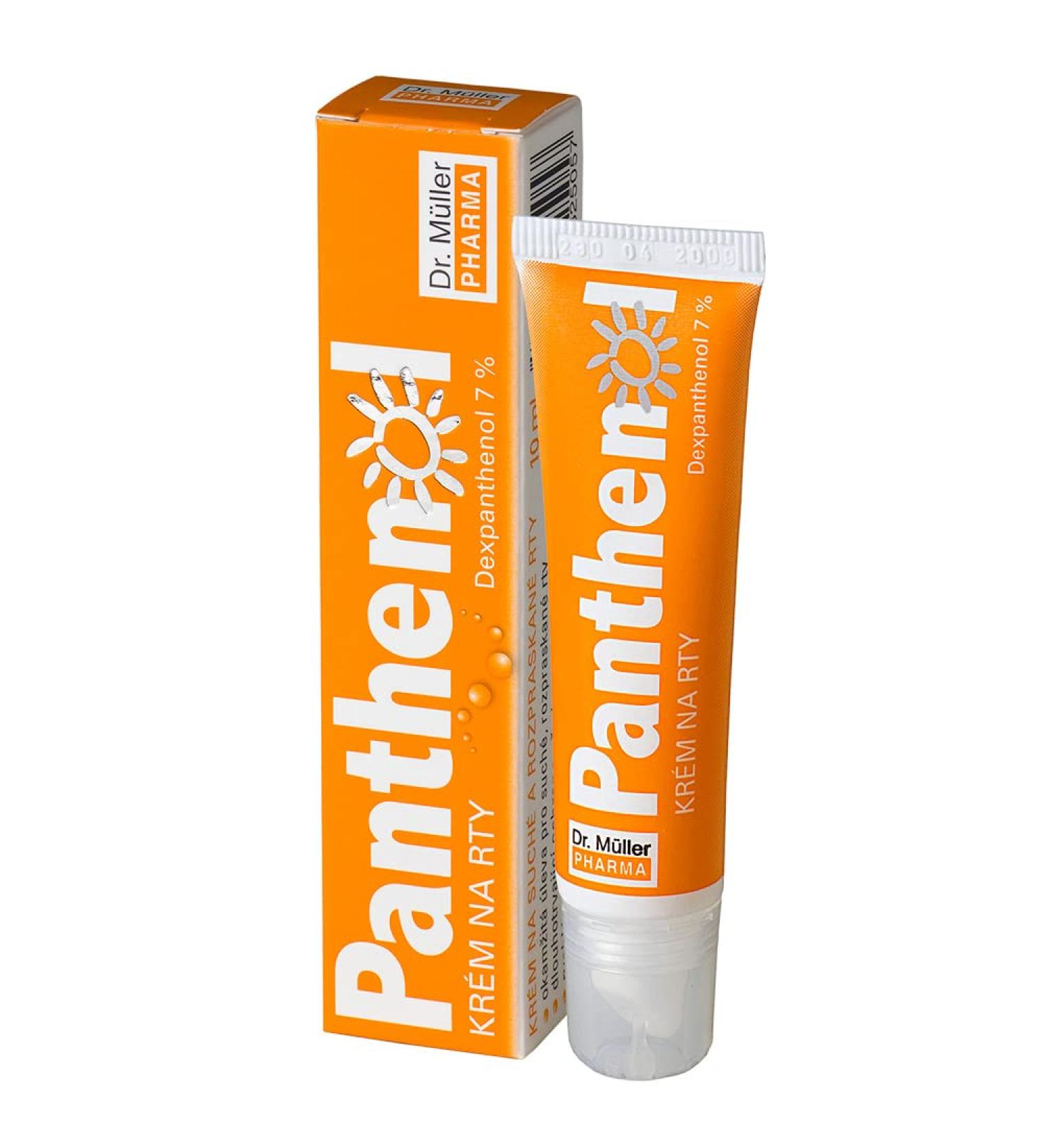 Panthenol Lip Cream - Hydrating & Protecting Lip Treatment for Soft Smooth Lips | 0.34 Fl oz - Buy Online on GoSupps.com
