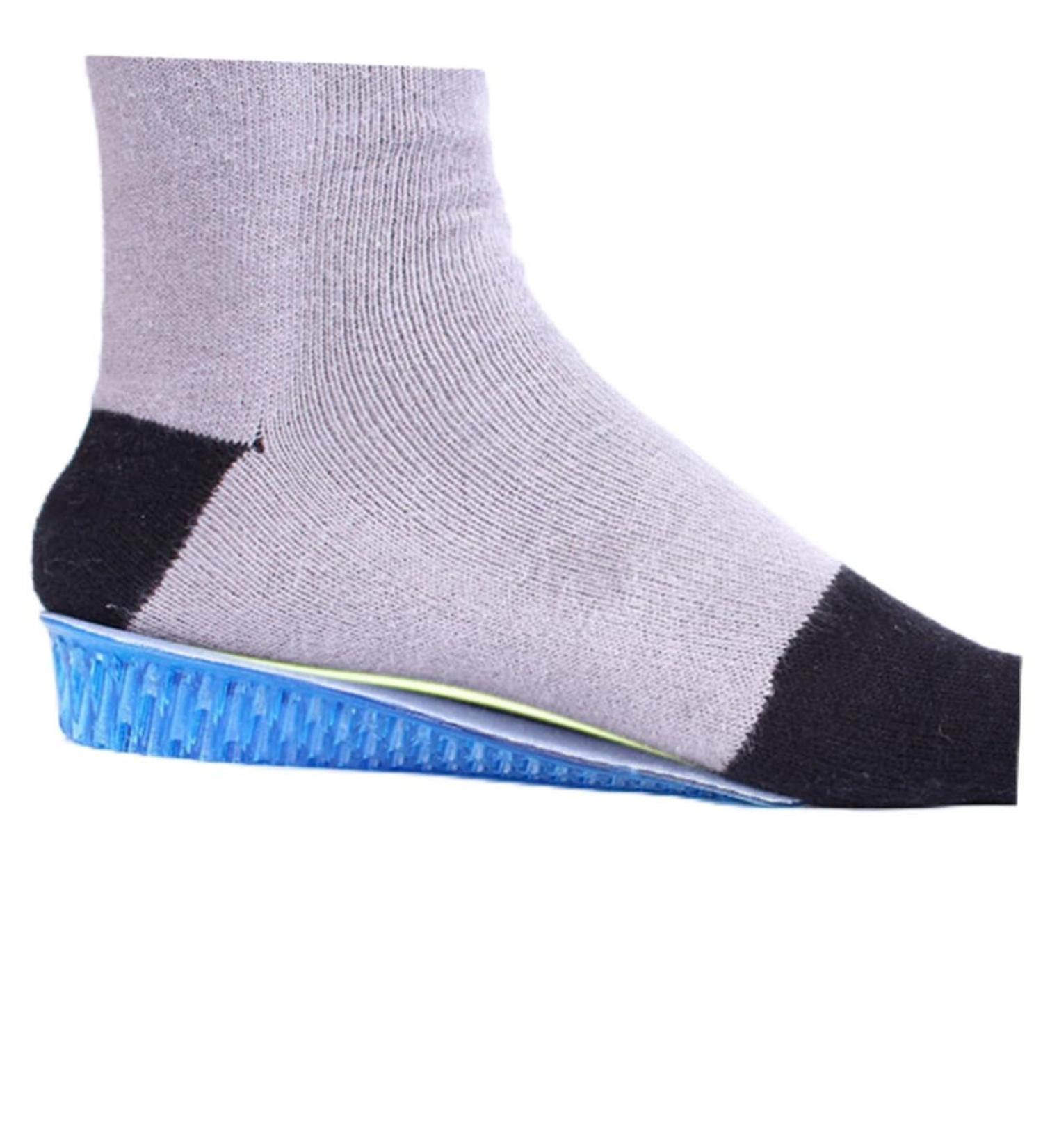 FOMIYES Height Increase Insoles for Women and Kids - Comfortable Shoe Lifts for Extra Height - Blue Medium - Buy Online on GoSupps.com