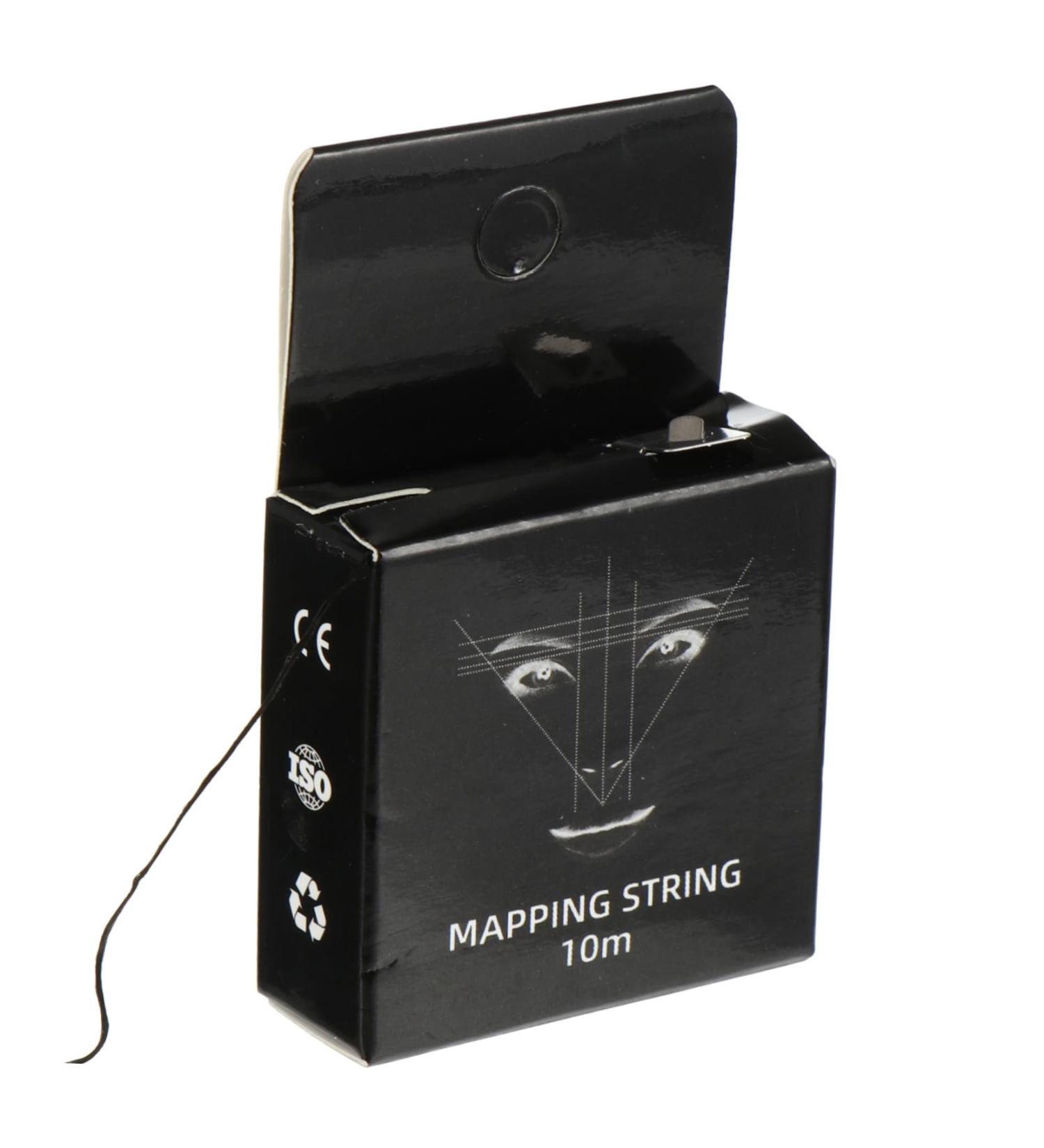 PLAFOPE Brow Mapping Thread Ink Pattern Embroidery Thread Ruler Brows Eyebrow Stamp Microblading Caliper Brow Ruler Draw a Line - Buy Online on GoSupps.com