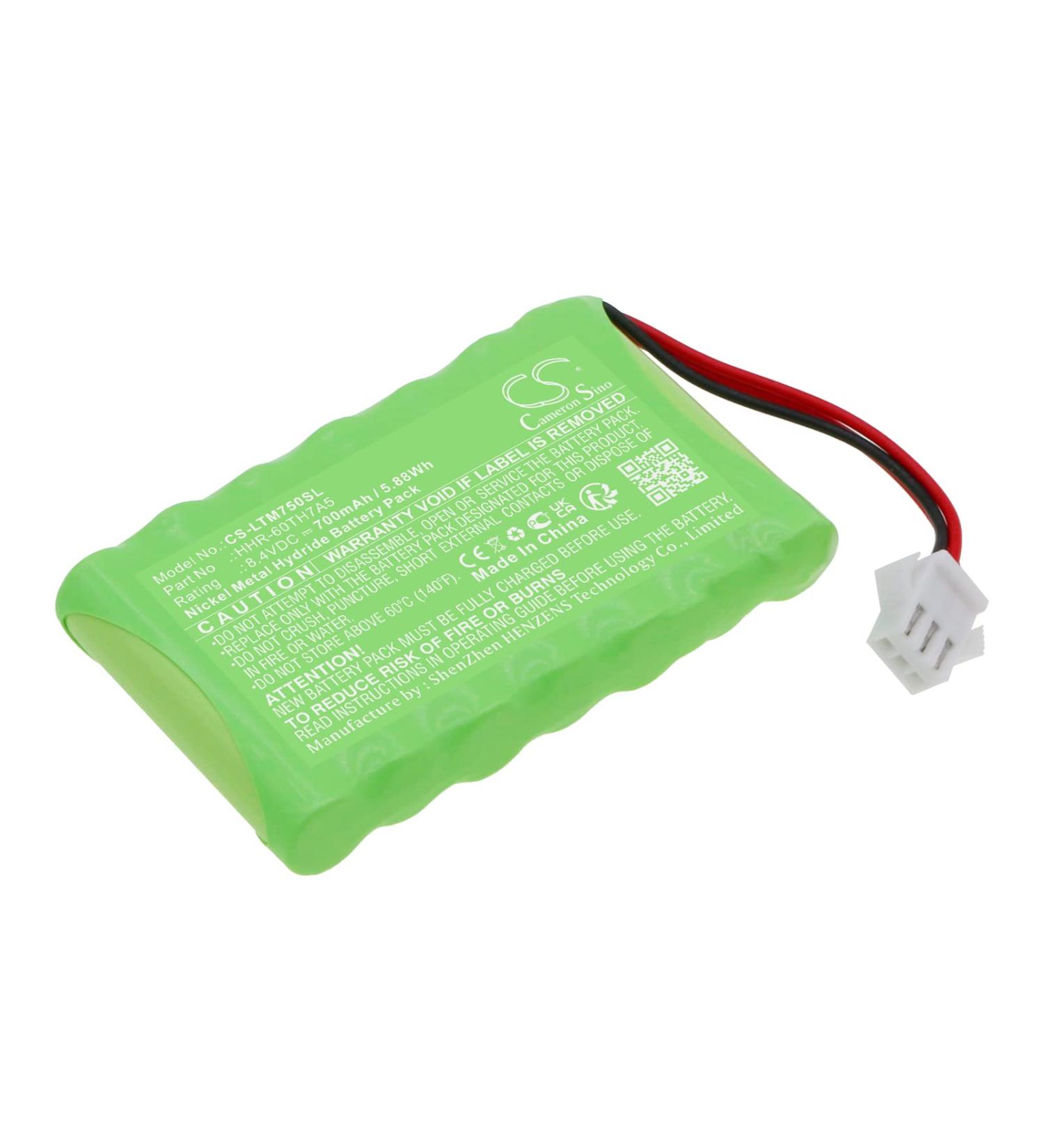 Battery Replacement for Lathem 7000e 7500e HHR-60TH7A5