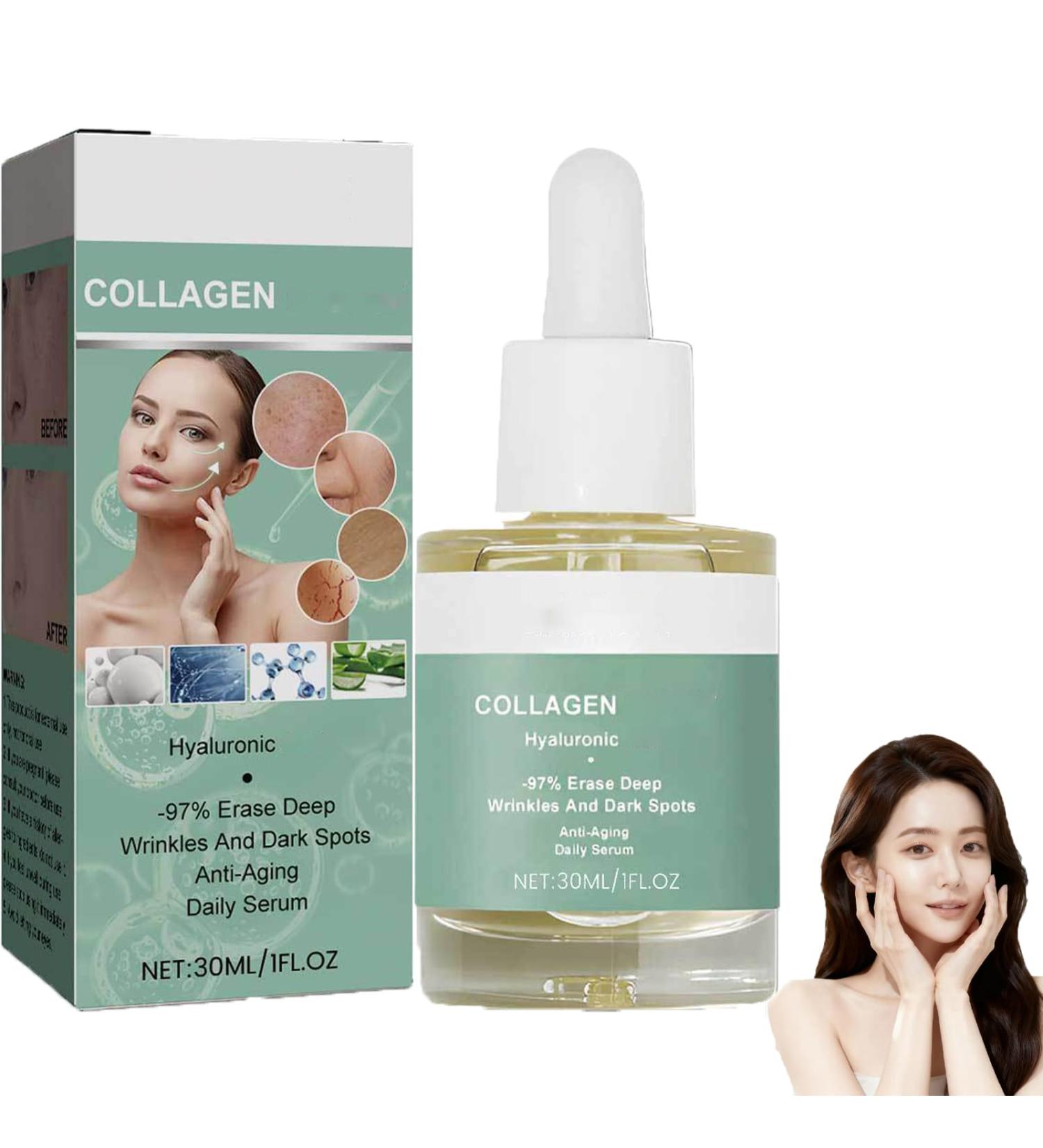 S rum anti- ge au collag ne avanc s rum anti- ge hydratant et nourrissant contient de l'acide hyaluronique et de la vitamine C raffermit la peau am liore l' lasticit (1 pi ce) 1 pi ce. - Buy Online on GoSupps.com