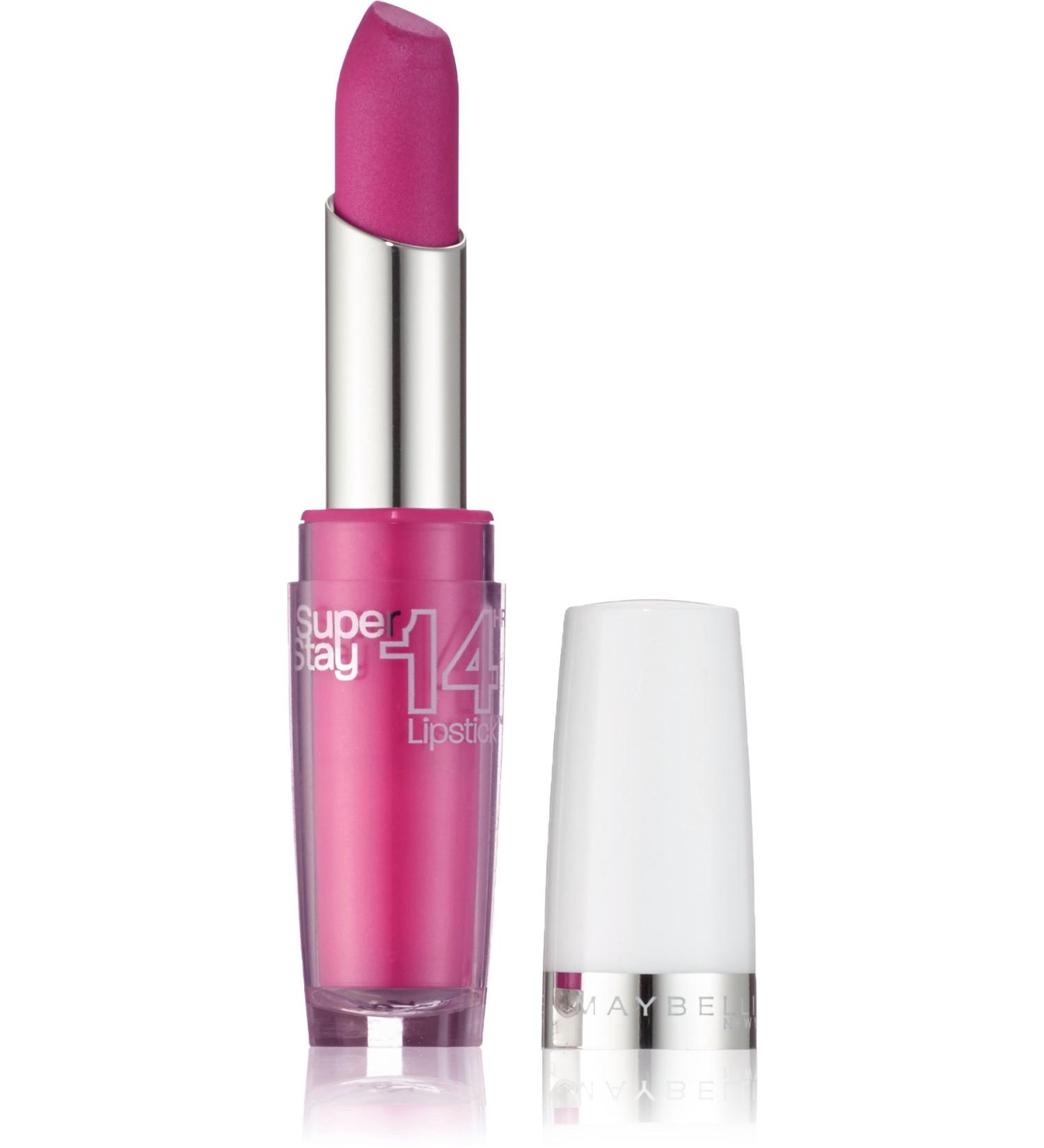 Maybelline Superstay 14H Lipstick 160 Fuchsia 3.5 g - Buy Online on GoSupps.com
