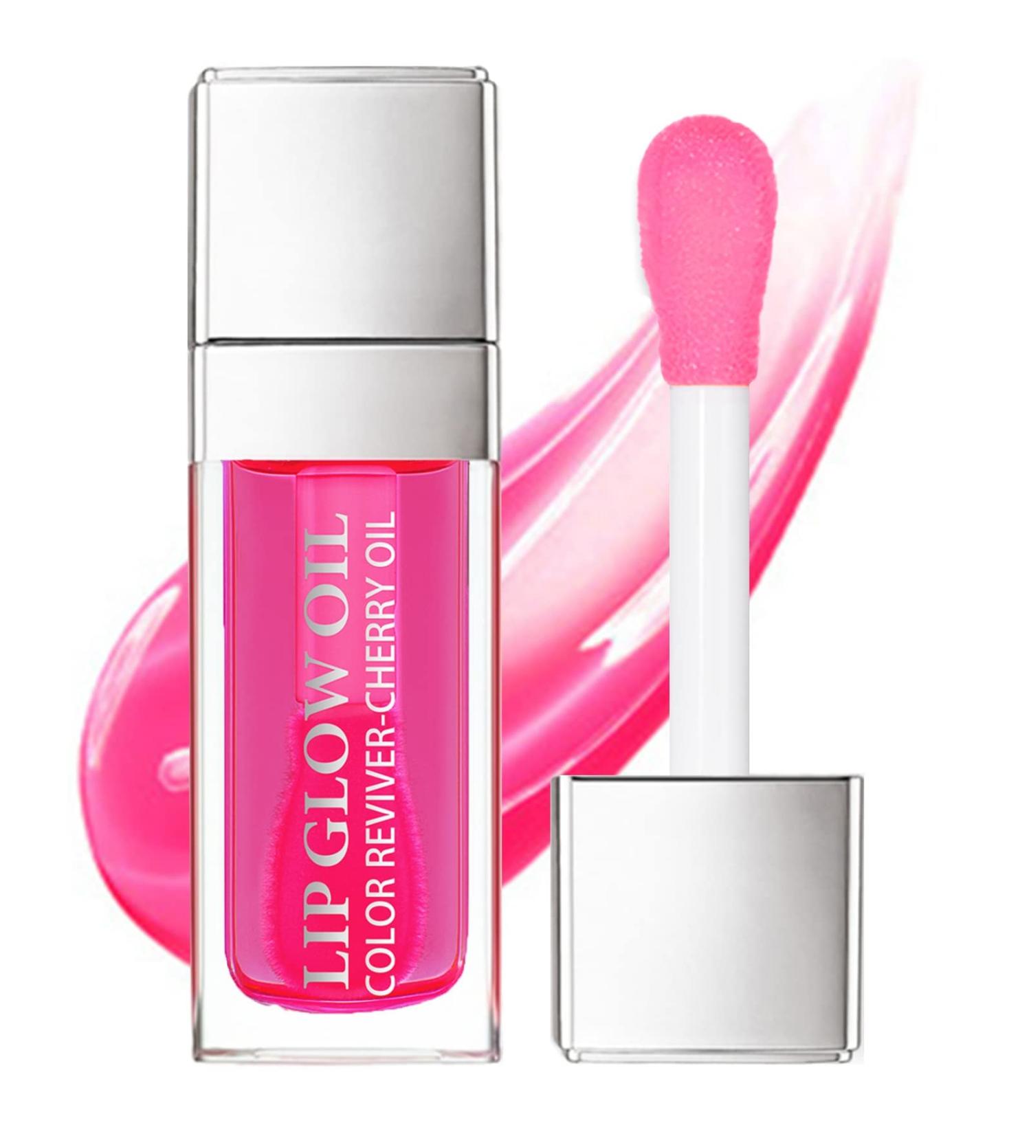 Agthyuve Hydrating Lip Glow Oil - Plumping & Moisturizing Gloss for Nourished Lips | Long-Lasting Shine & Repair - 007 Raspberry - Buy Online on GoSupps.com