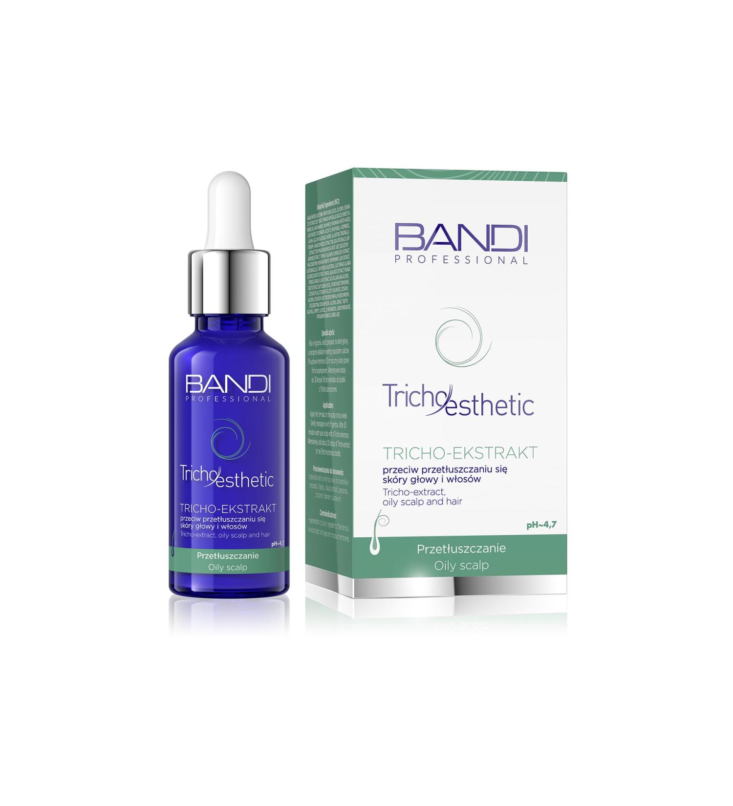 Tricho extract against oily scalp and hair - rub-in Tonic anti-oily scalp and hair extract