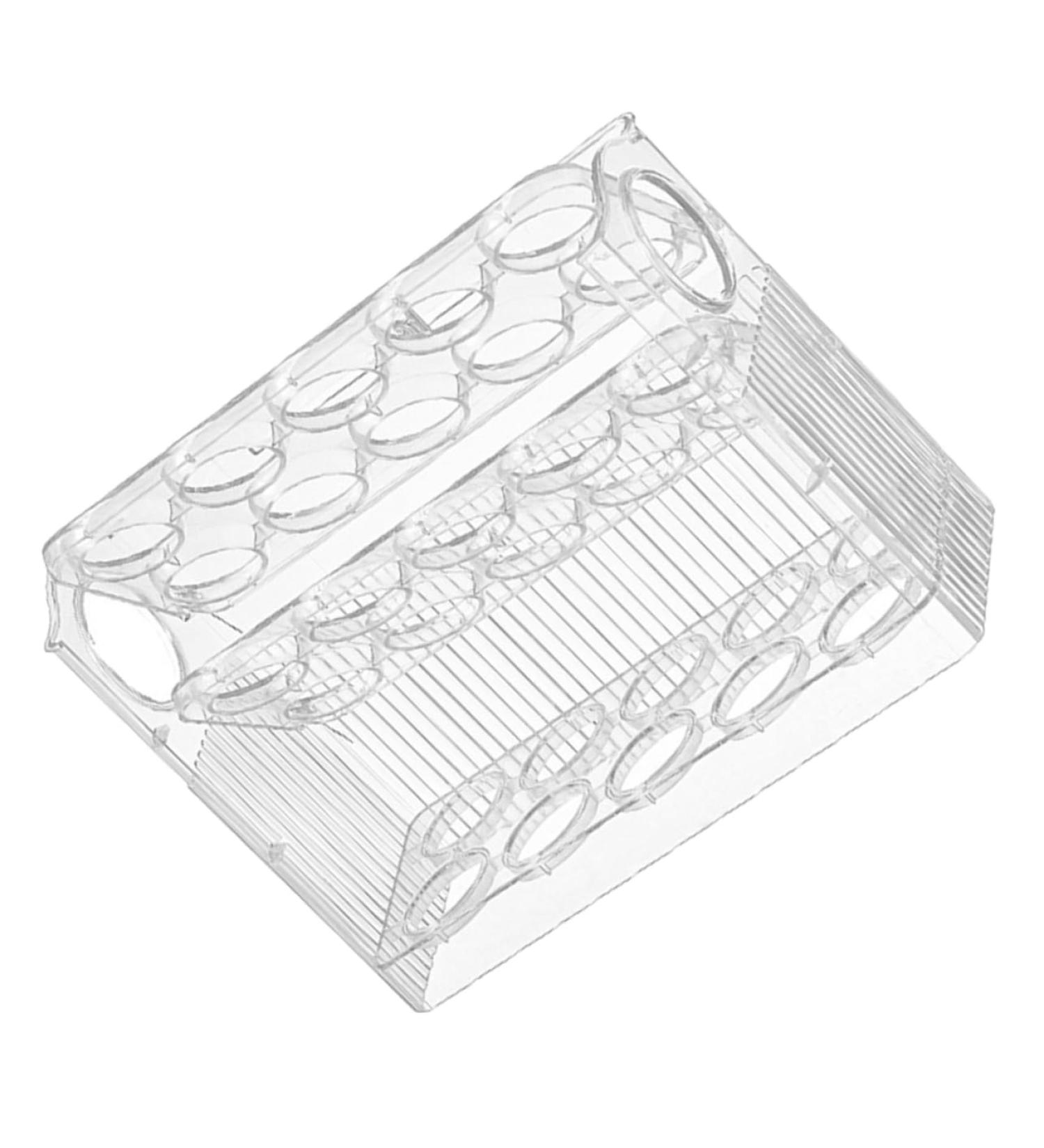PRETYZOOM Egg Storage Box Egg Holder for Fridge Egg Storage Drawer Egg Preservation Holder Side Door Egg Plate - Buy Online on GoSupps.com