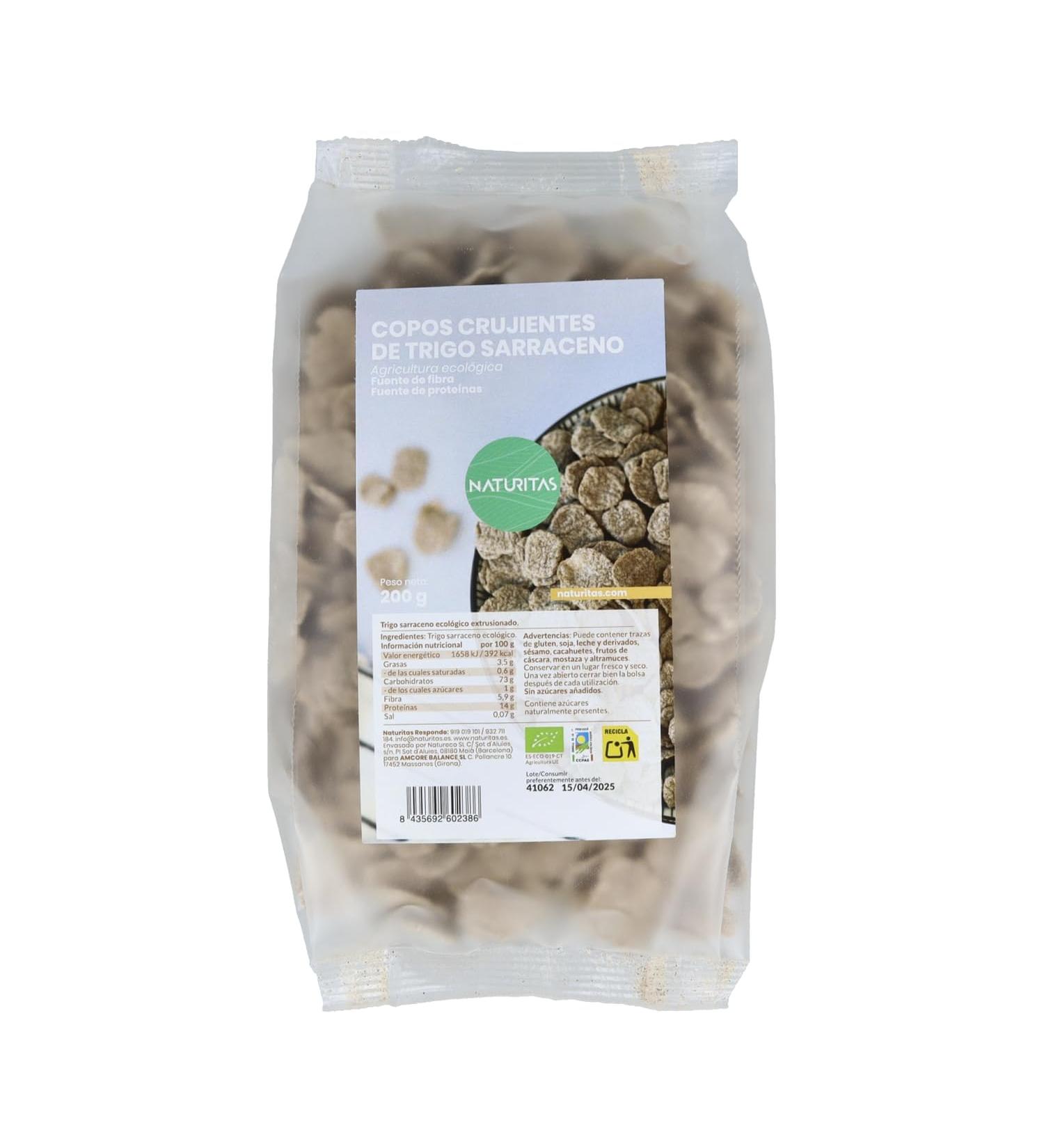 Organic crispy buckwheat flakes 200 g