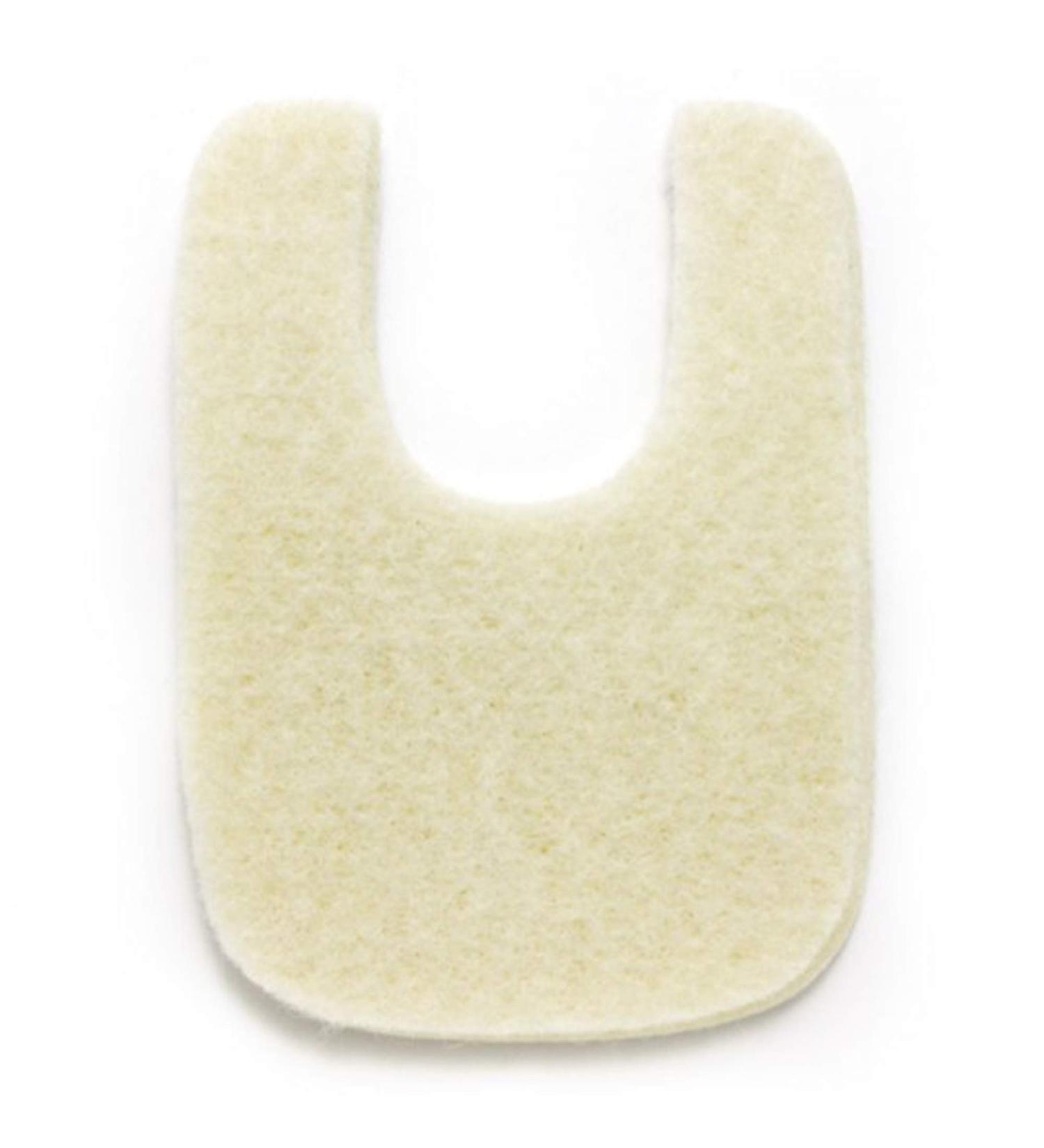 100 Pack Wide U-Shaped Felt Callus Horseshoe Pads - Adhesive Foot Protection for Calluses - 1/8 - Prevent Rubbing on Shoes - Buy Online on GoSupps.com