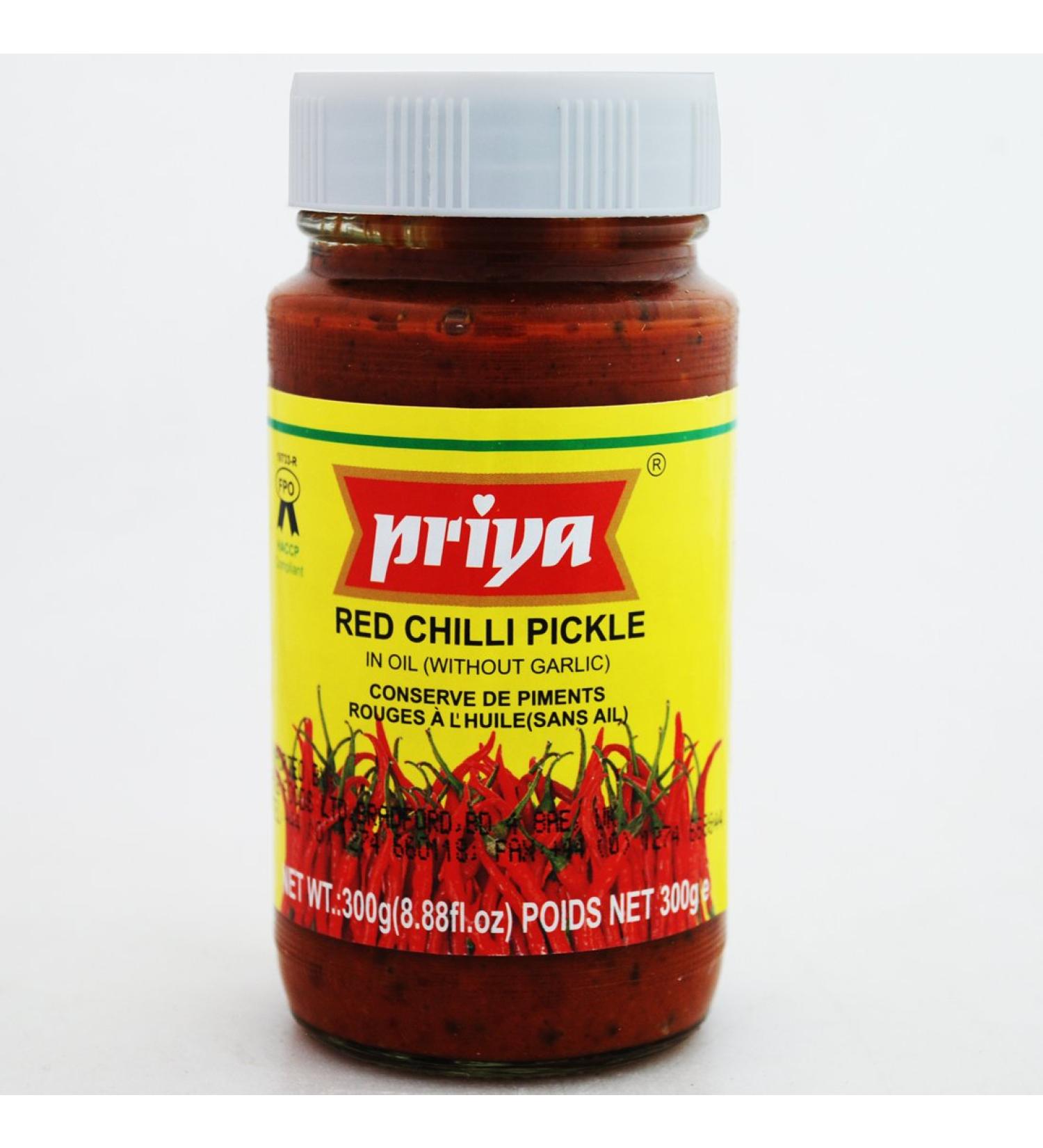 Priya Red Chilli Pickle 300g