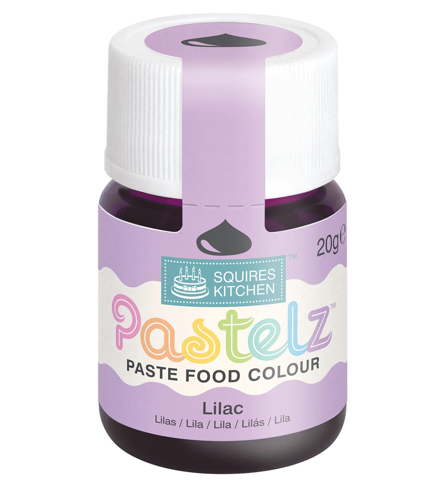Squires Kitchen PASTELZ Pastel Food Colouring Paste - Lilac 20g - Buy Online on GoSupps.com