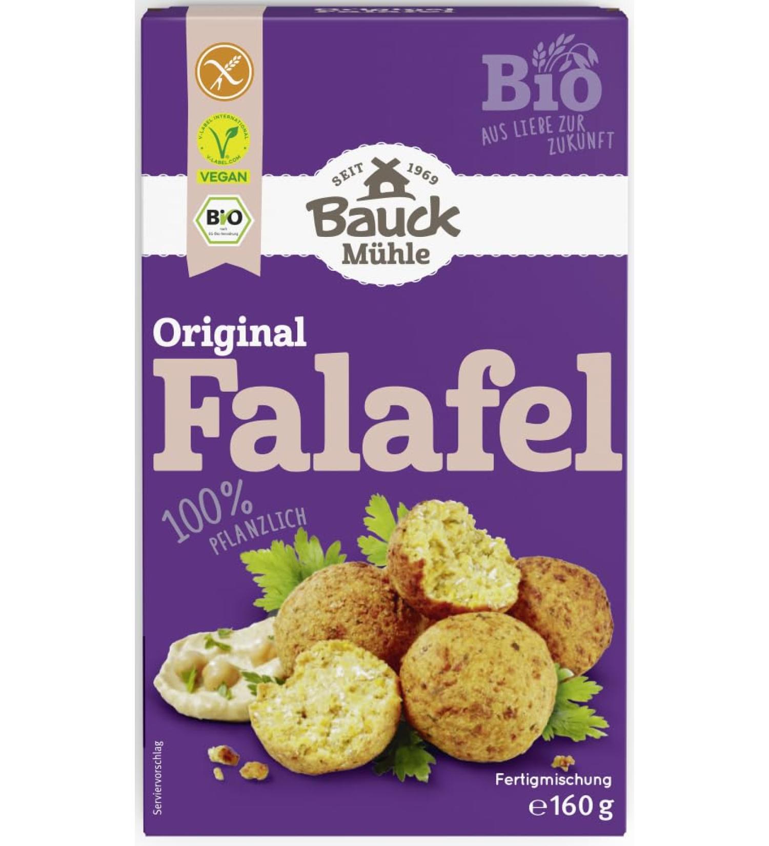 Bauckhof Falafel Gluten Free Organic 6 x 160 g
