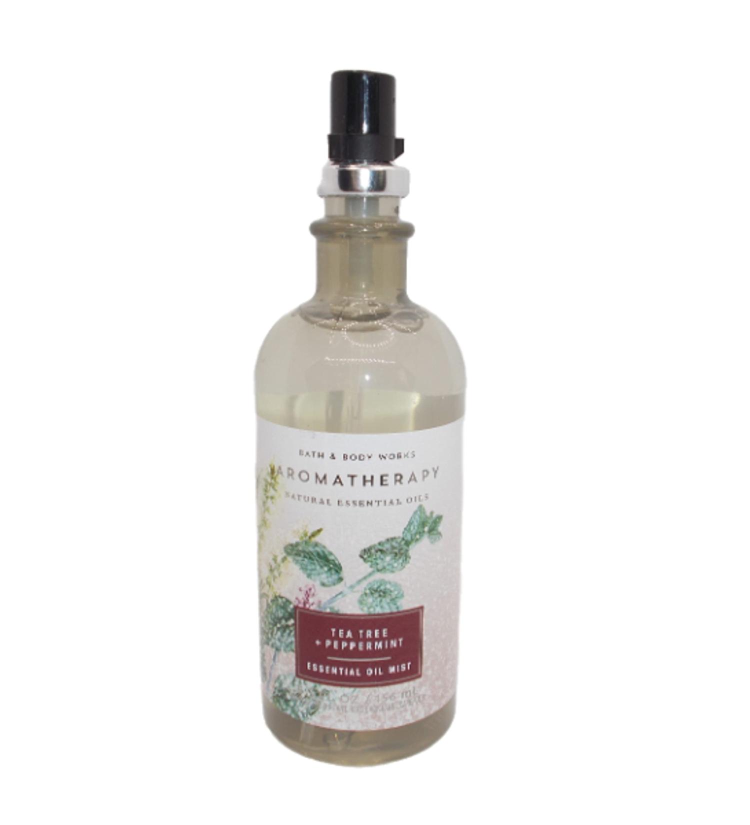 Bath and Body Works Aromatherapy Tea Tree + Peppermint Pillow Mist 5.3 Fl Oz (Tea Tree + Peppermint) - Buy Online on GoSupps.com