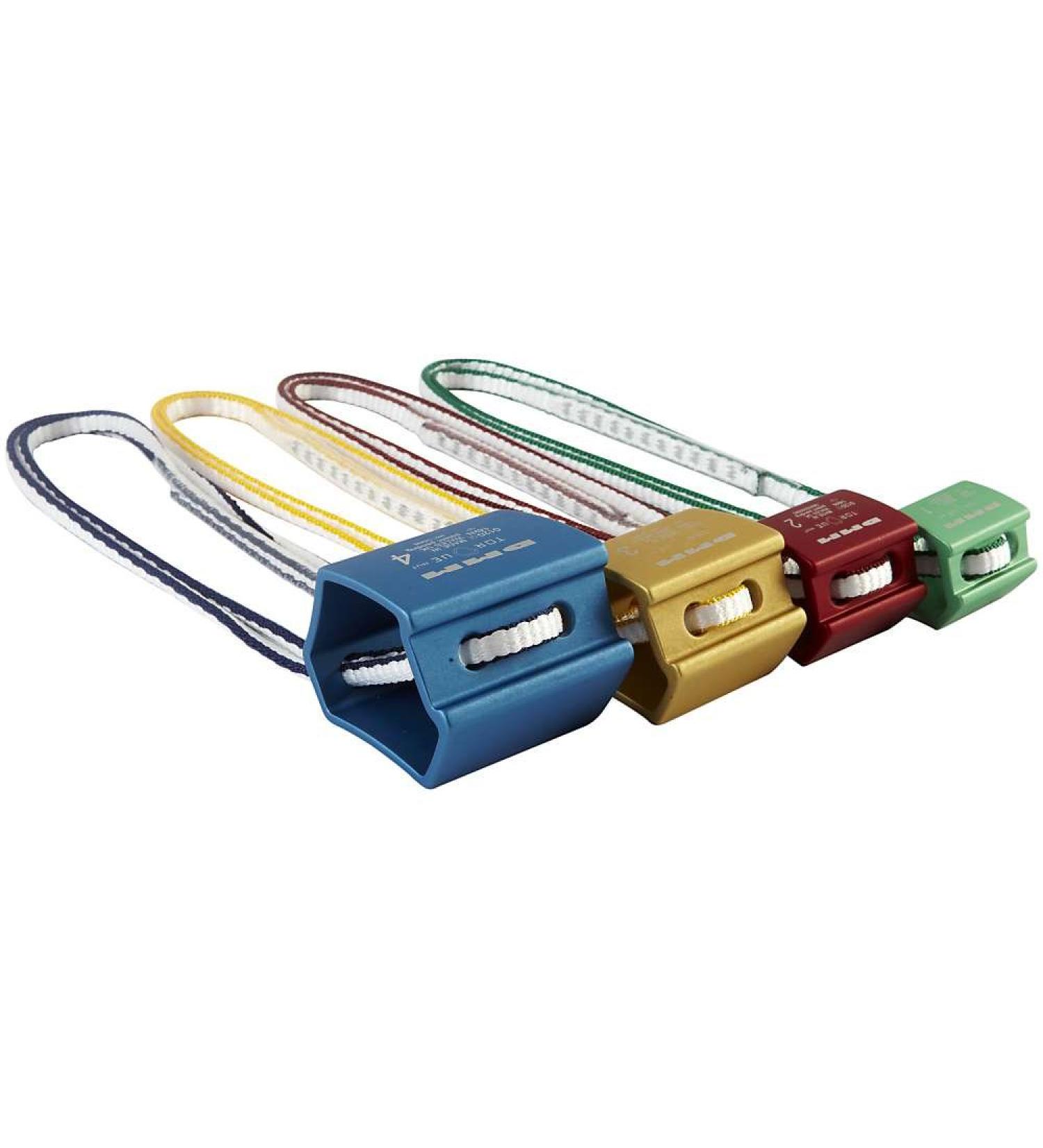DMM torque nut set size 1-4 Green Red Gold Blue Size 1-4