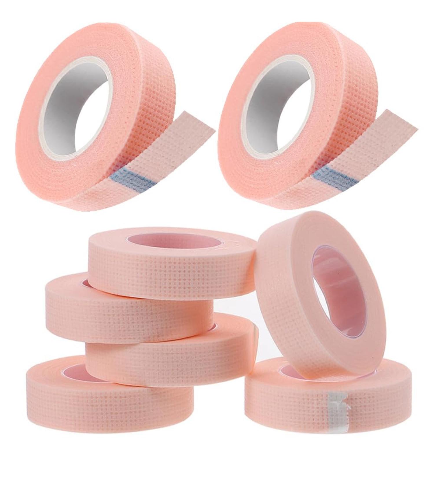 Buy Pink Lash Tape Rolls - Pack of 8 | Non-Woven Breathable & Multi-Use Beauty Tape for Flawless Applications - Fast International Shipping - Buy Online on GoSupps.com