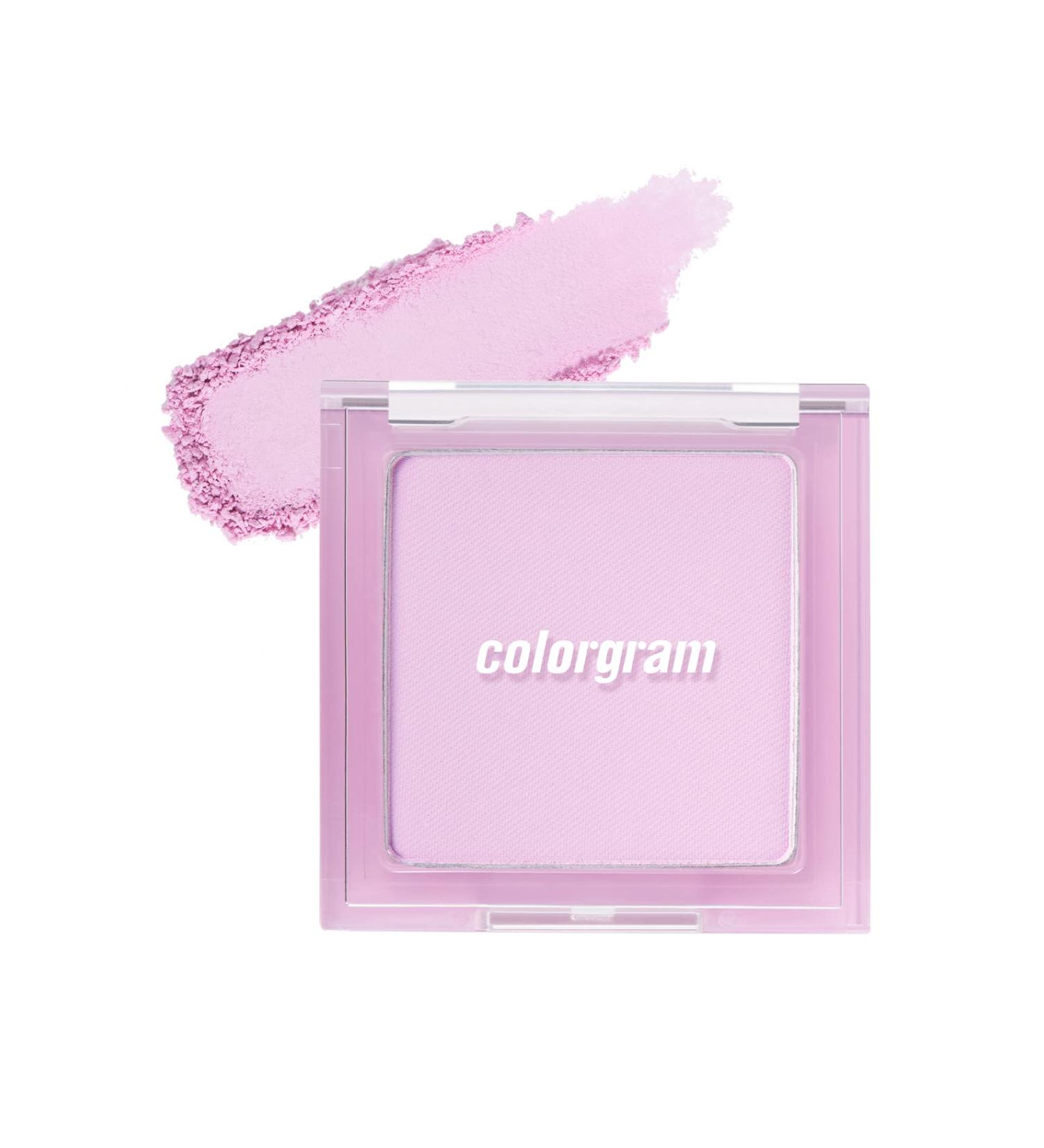 COLORGRAM Re-Forming Flushed Blusher 04 I was a Lilac | Best Blush for Colorful & Natural Glow  Natural Rosy Tint for Cheeks  Perfect for Daily Makeup  Korean Beauty
